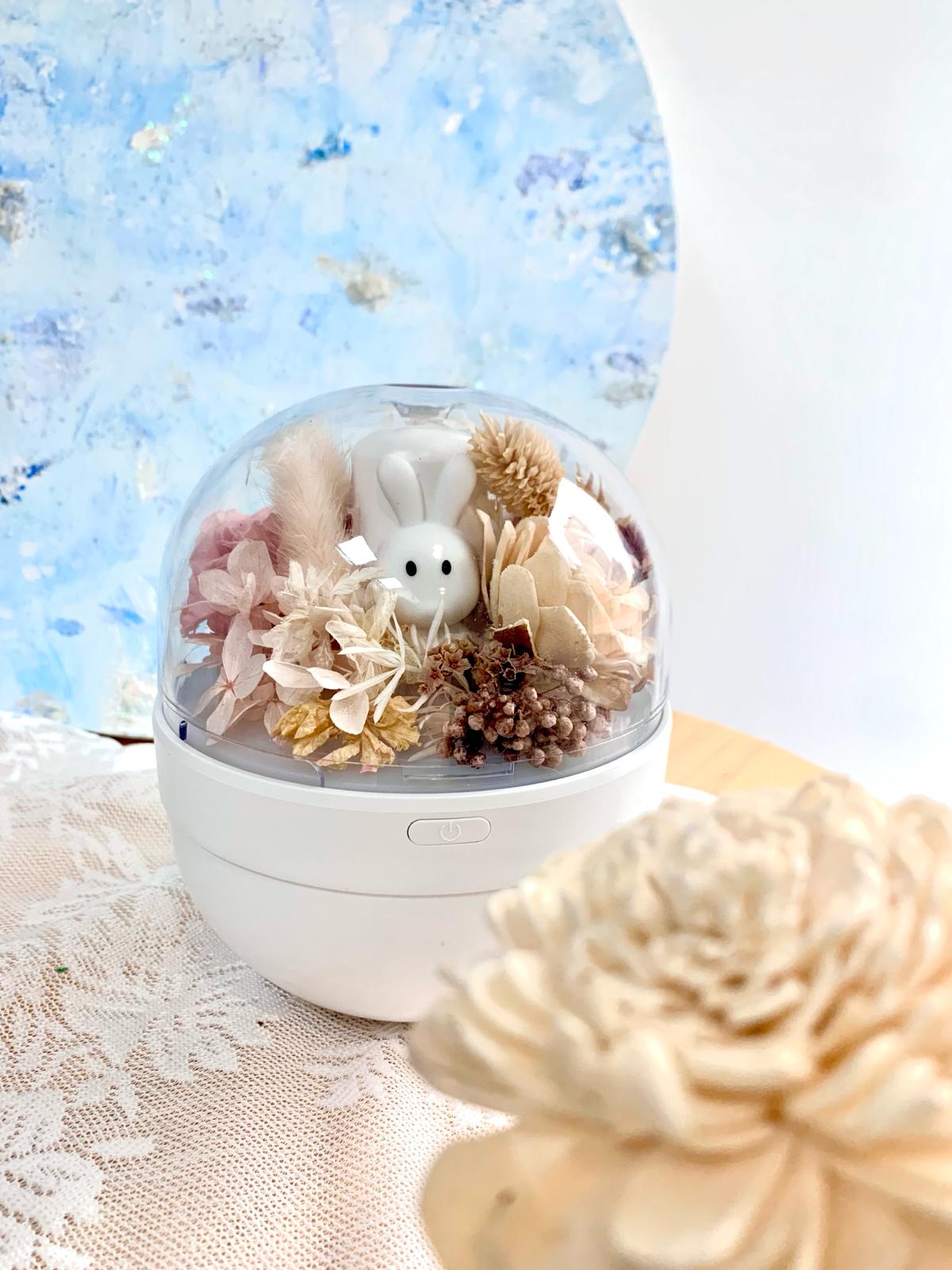 R florist - Preserved flower experience workshop｜glass cover｜flower basket｜flower box｜flower ball｜Japanese AUBE preserved flower course｜Lai Chi Kok