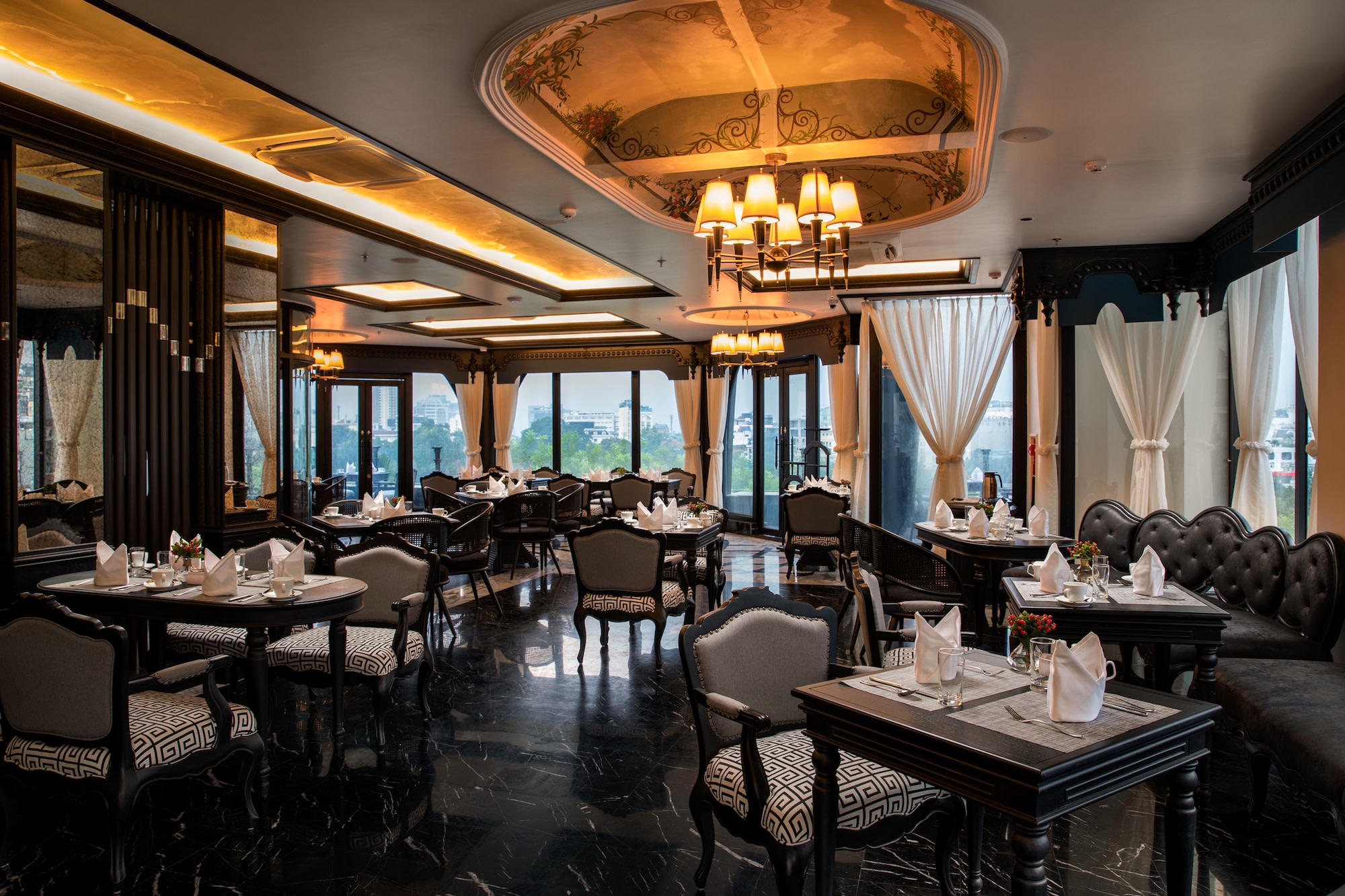 Rooftop Fine Dining & Sunset Views at The Rhythms Hanoi
