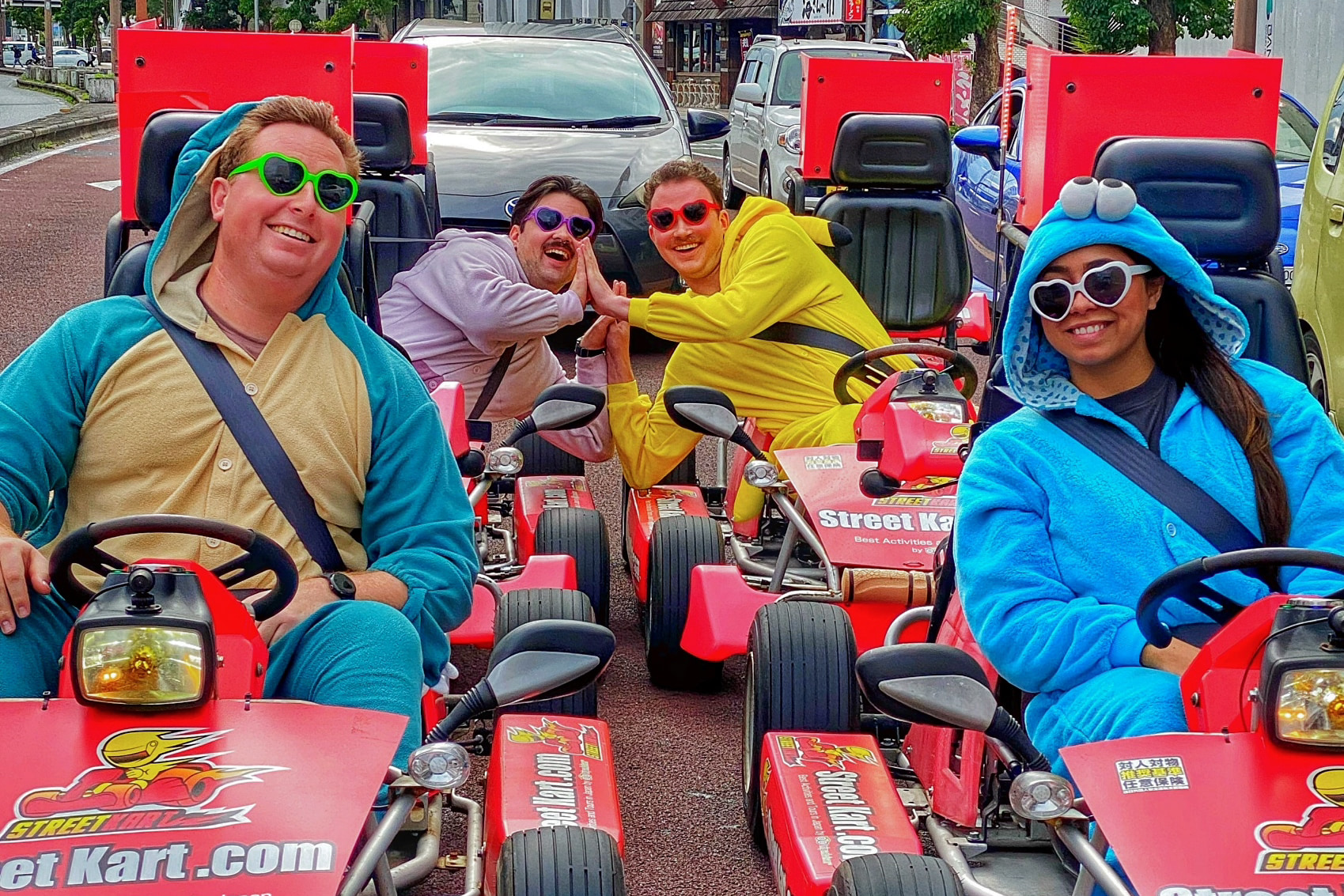 沖繩街頭 Go Kart 卡丁車體驗