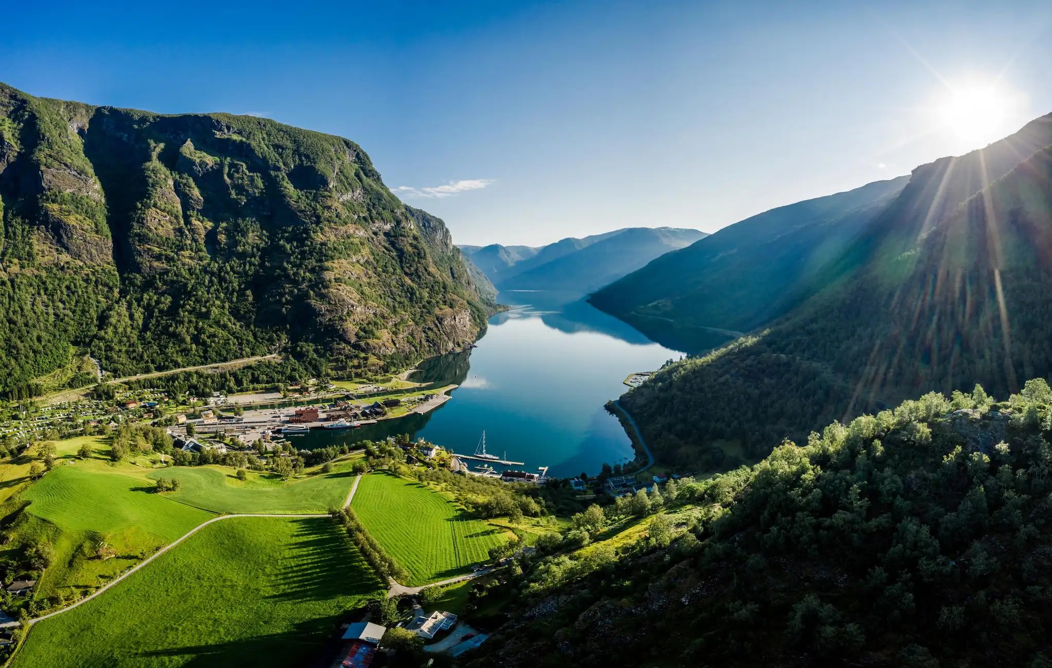 Flåm Village 
