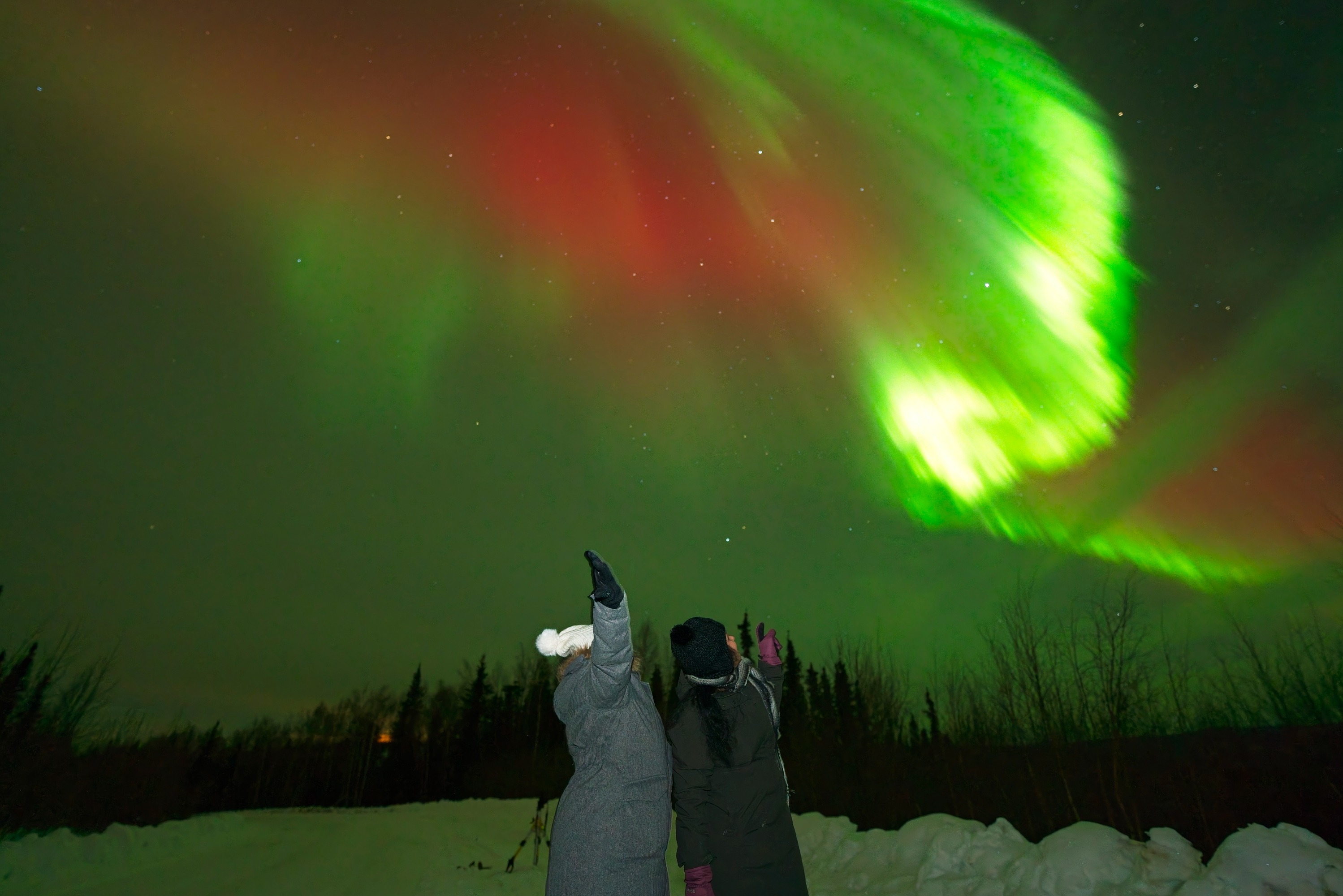 北極光觀賞之旅（Northern Lights Aurora Tour）含免費攝影
