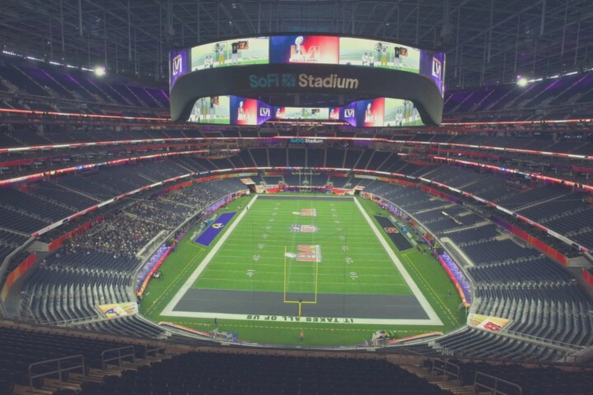 洛杉磯充電器足球隊主場比賽（SoFi Stadium）