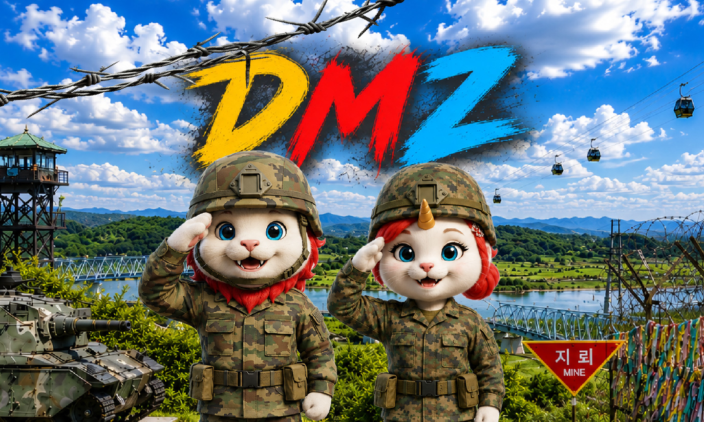 探索朝鮮戰爭歷史的核心，並在DMZ非軍事區感受和平的真正意義。