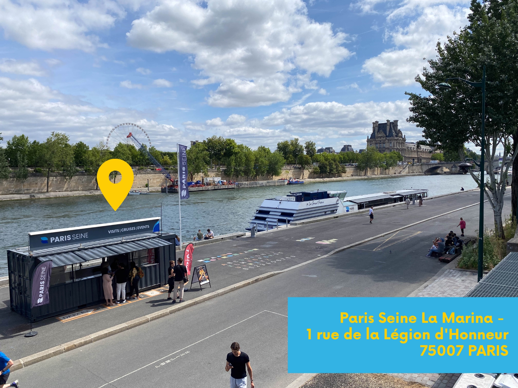 paris seine la marina