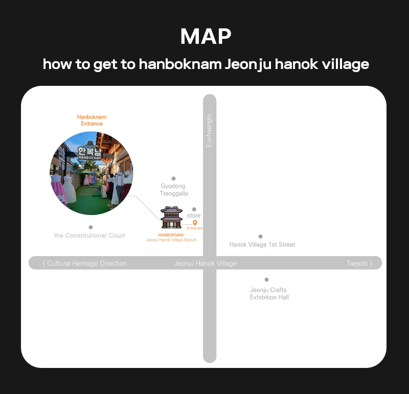 Hanbok Rental in Jeonju Hanok Village at Hanboknam 