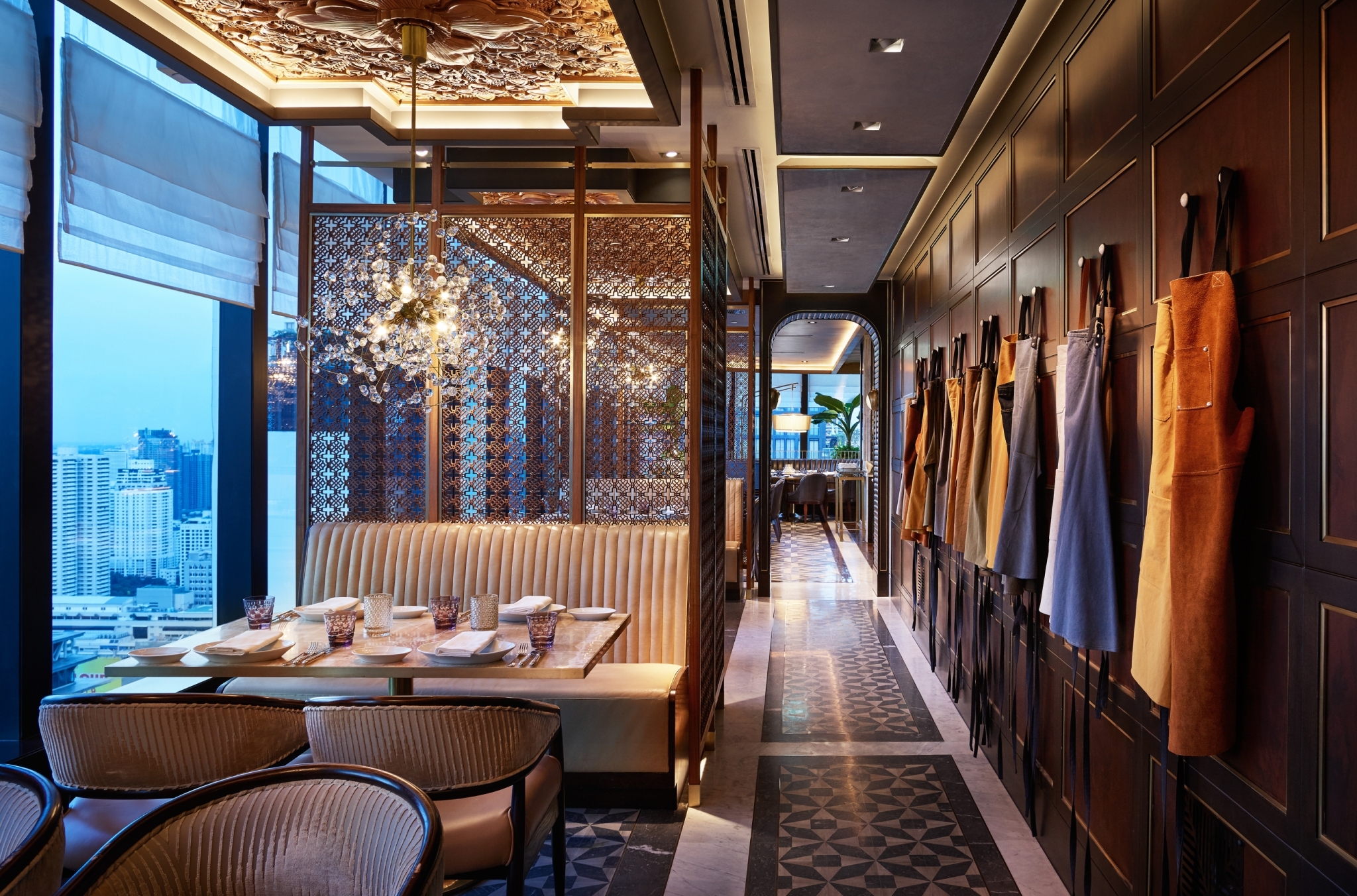 The Grill on 34th Floor at Penthouse Bar + Grill, Park Hyatt Bangkok	