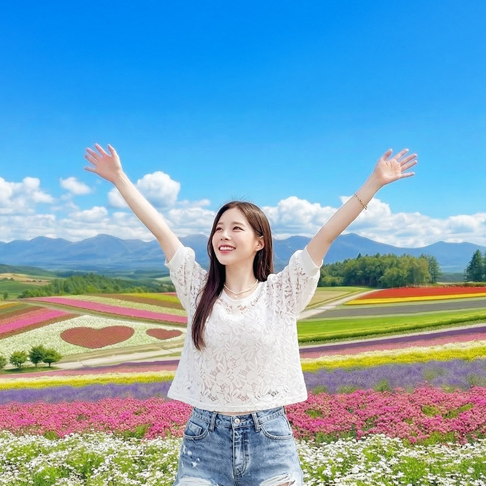 [한국어 가이드] [대형버스] 삿포로 비에이 1일 버스투어 북해도 홋카이도 자유여행 유투어버스