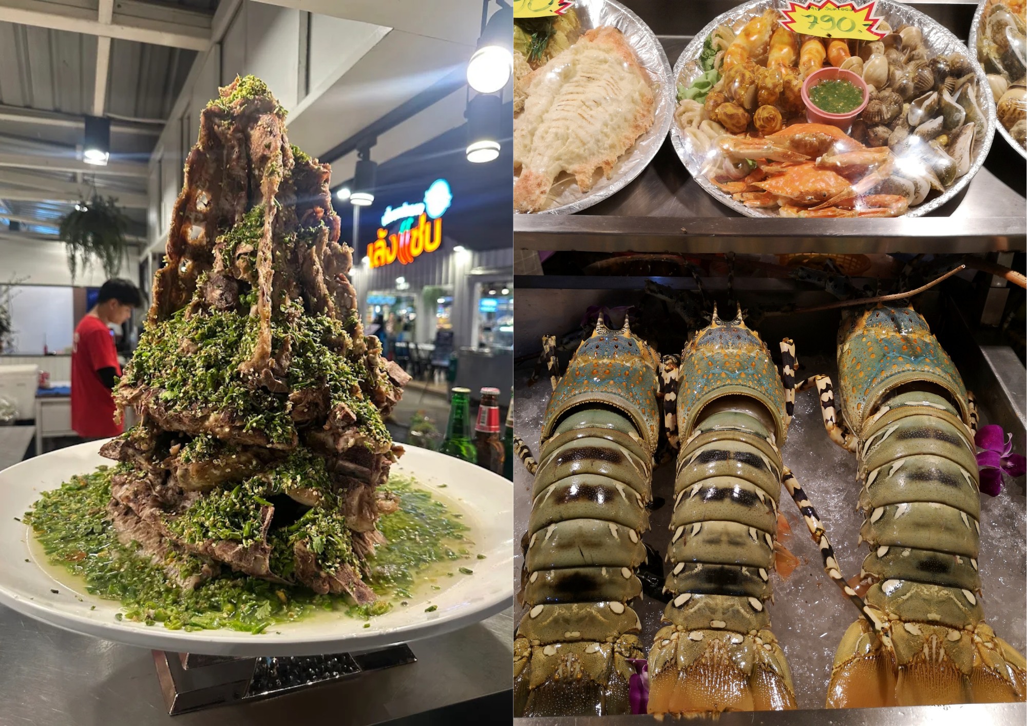 Night life in Bangkok Jodd Fairs Train Night Market