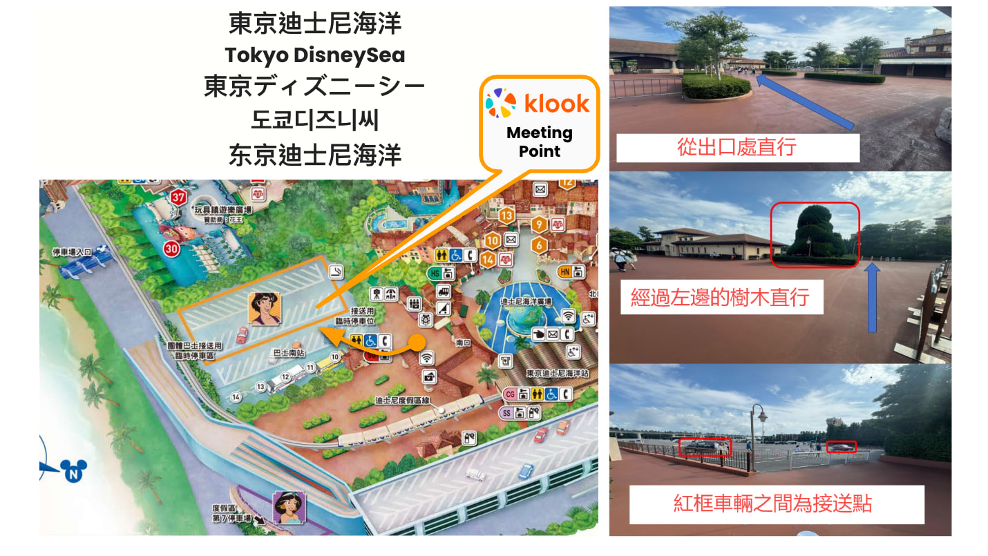 東京迪士尼共乘接駁（新宿・上野・淺草・銀座出發）