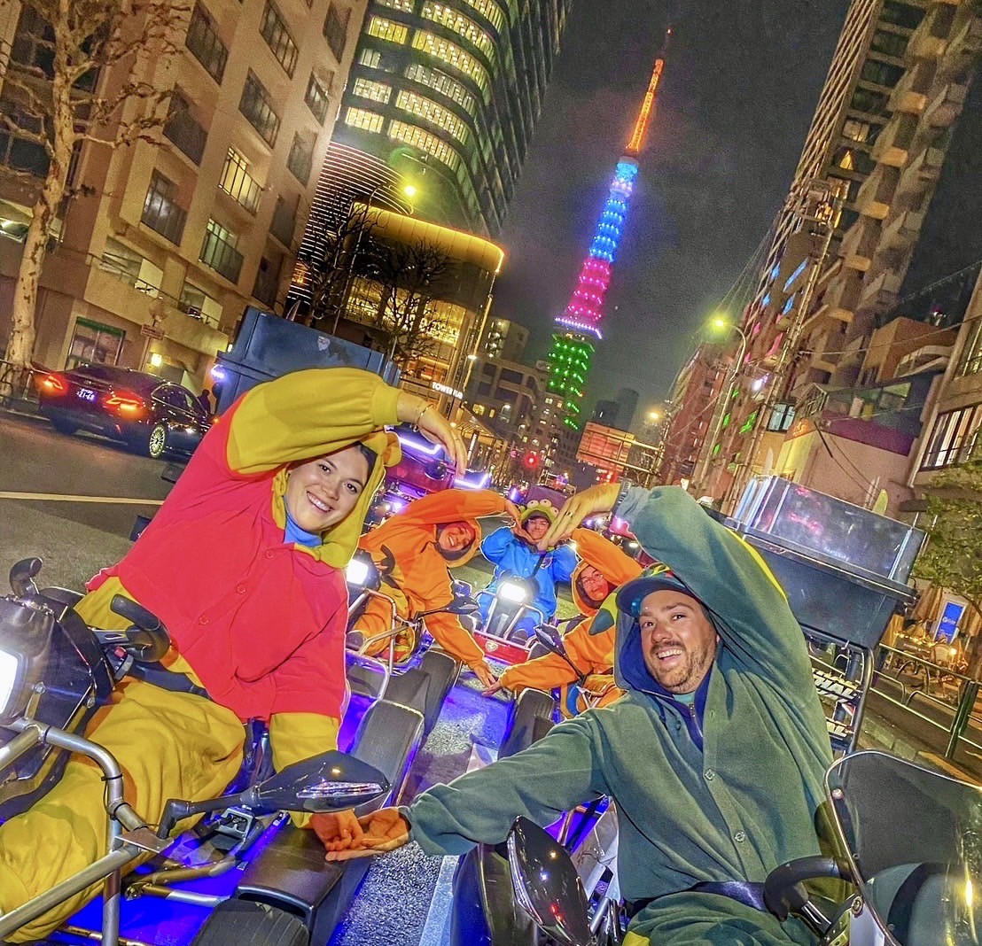 在東京快樂卡丁車 (Tokyo Joy Kart) 體驗卡丁車探索東京