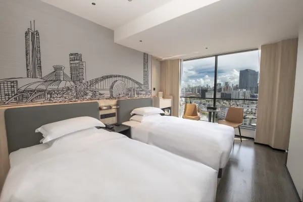 Hotel room display picture
