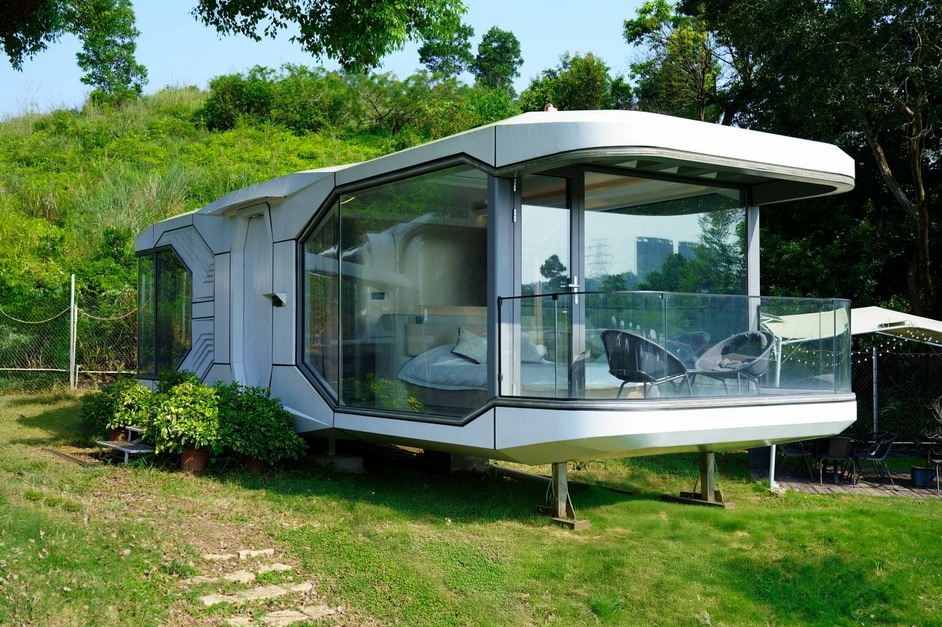 世外桃源渡假村 Glamping｜太空主題豪華露營露營車、寵物友善｜打鼓嶺