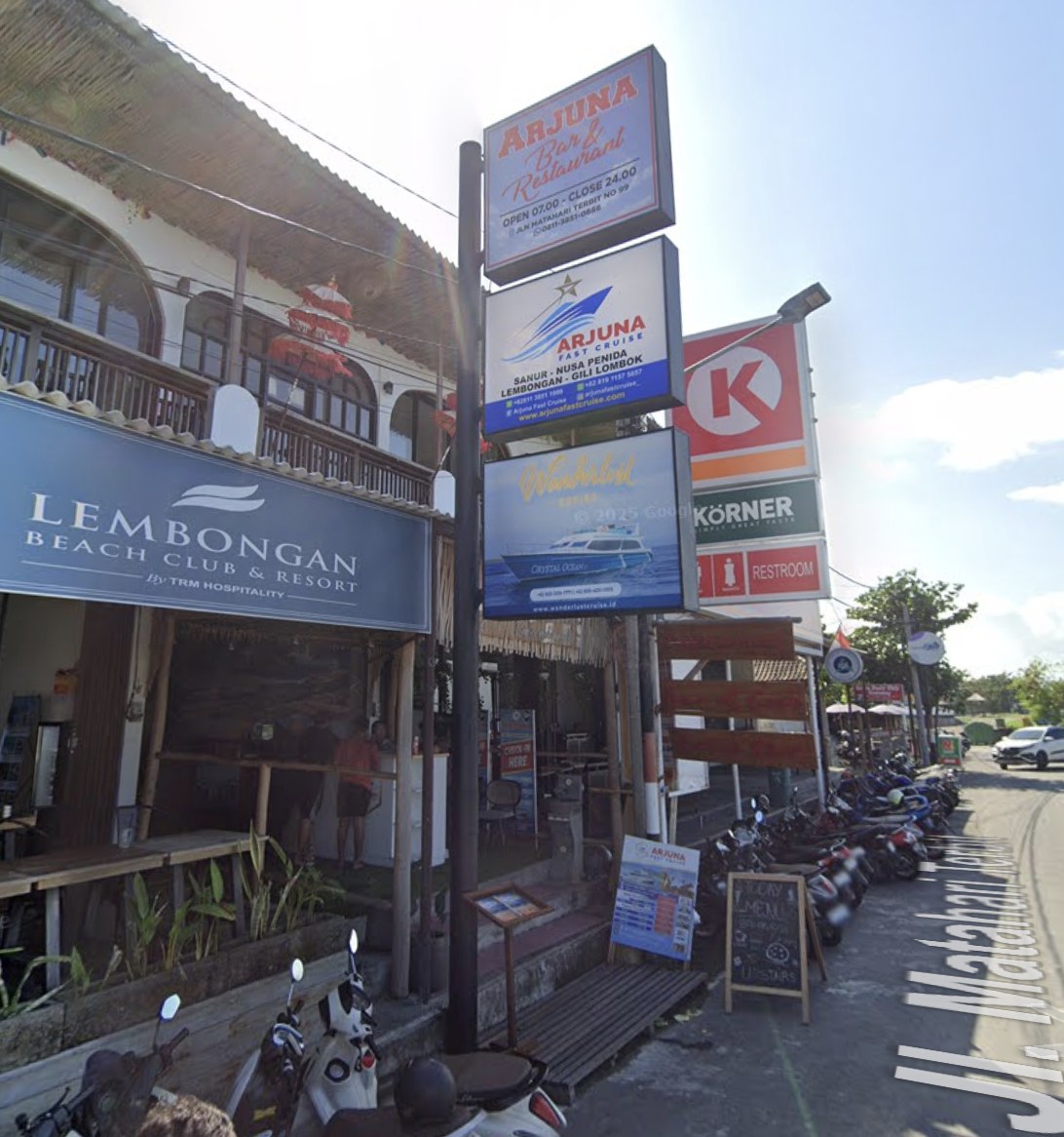 Arjuna Sanur Counter