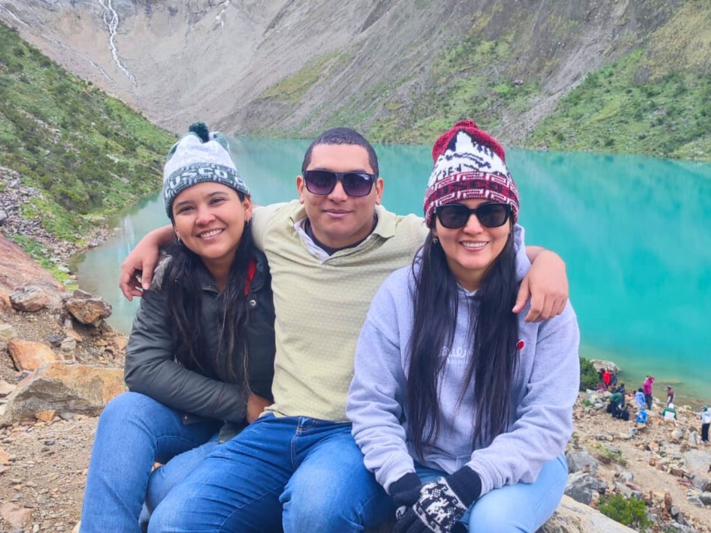 Capture the moment and enjoy the tour beside breathtaking turquoise Humantay Lake views