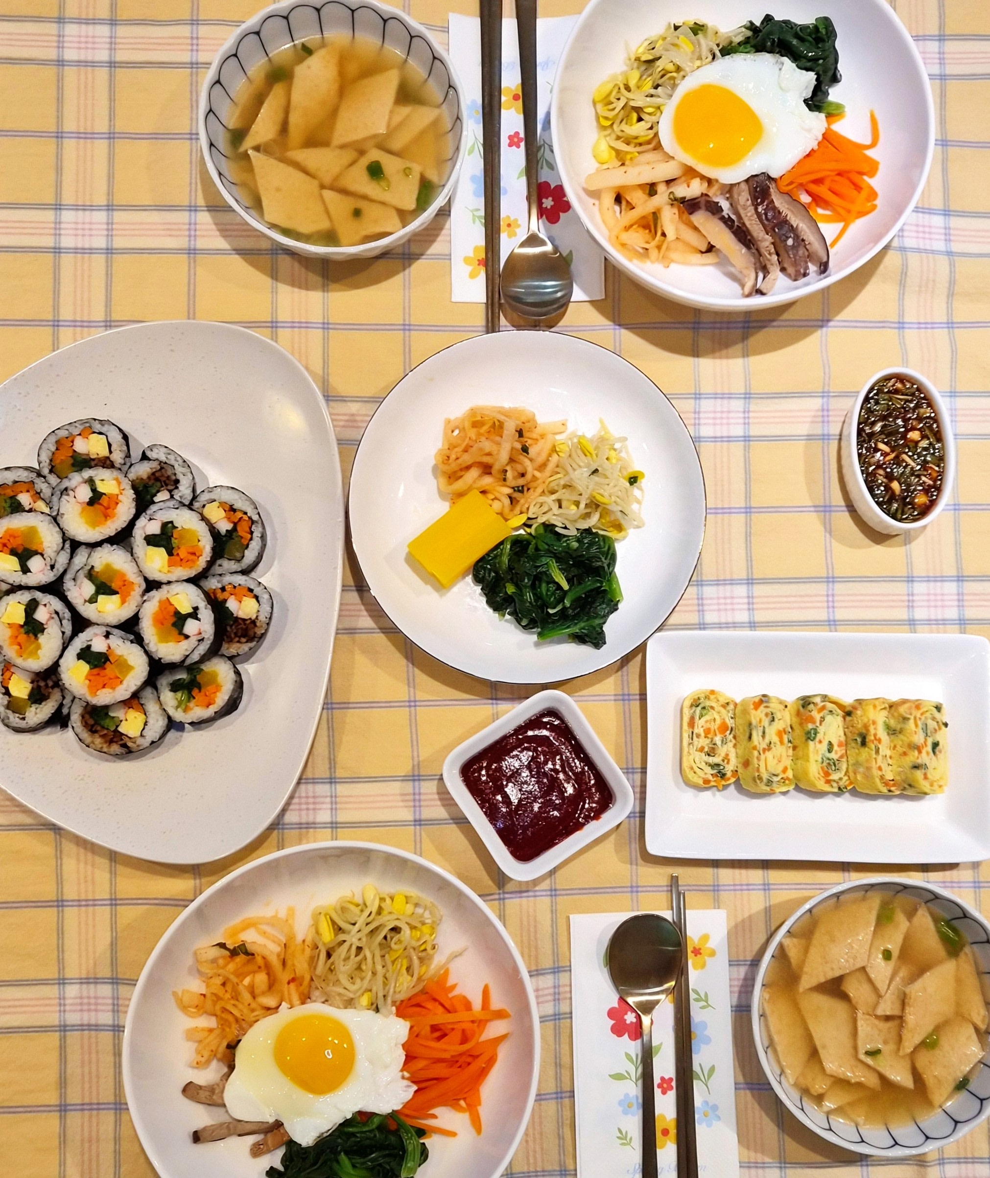Gyeongju: Koreys oshpazlik darsi - Bibimbap va Gimbap