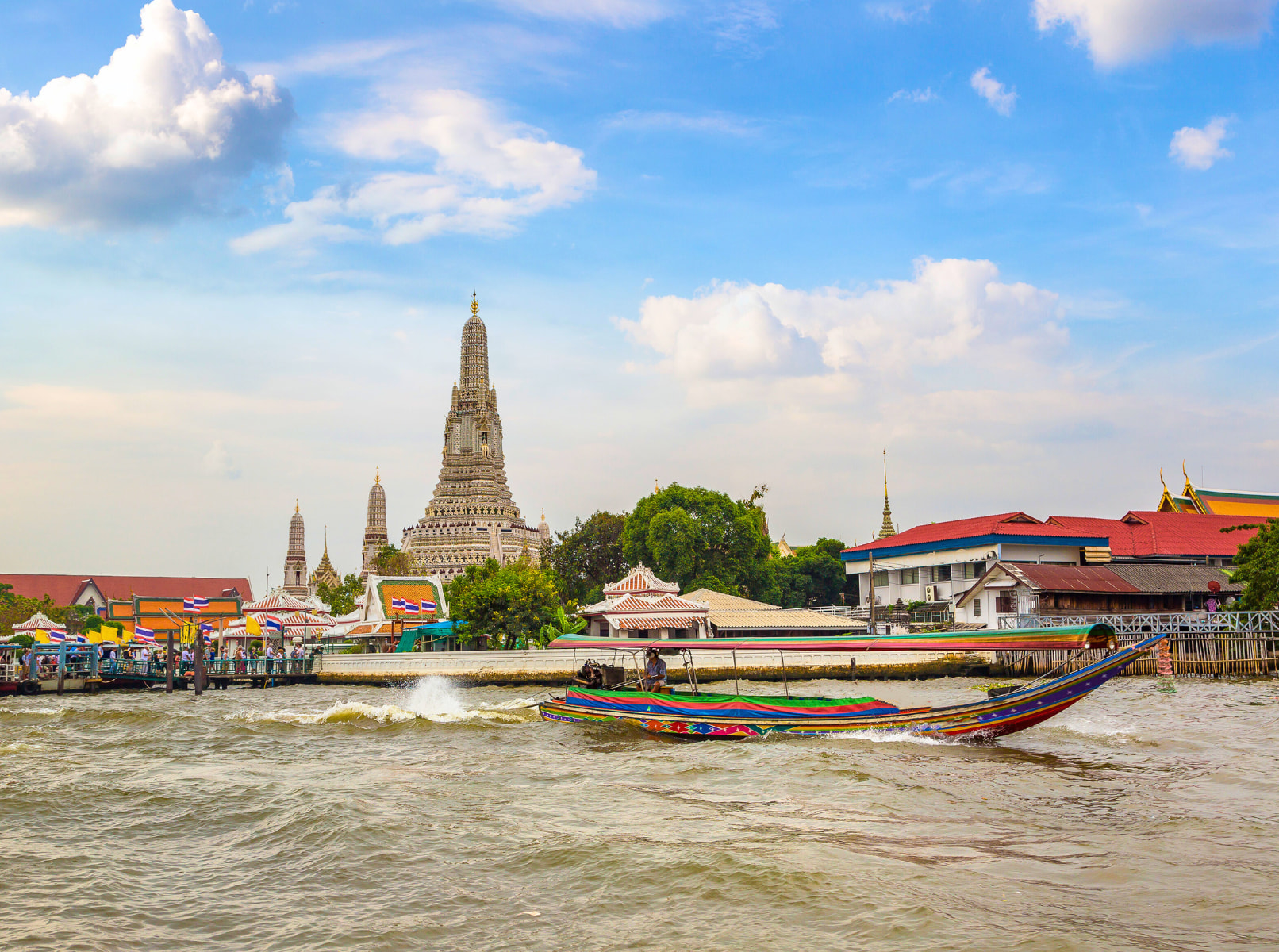 Private Bangkok Grand Palace,Temples,Sightseeing Boat Day Tour By AK