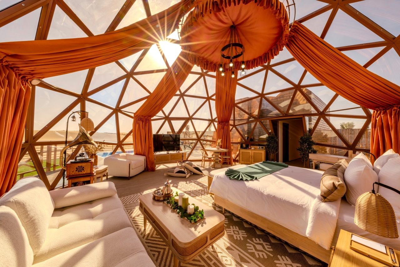 在豪華獨特設計的住宿中放鬆身心，將舒適與獨特風格融為一體