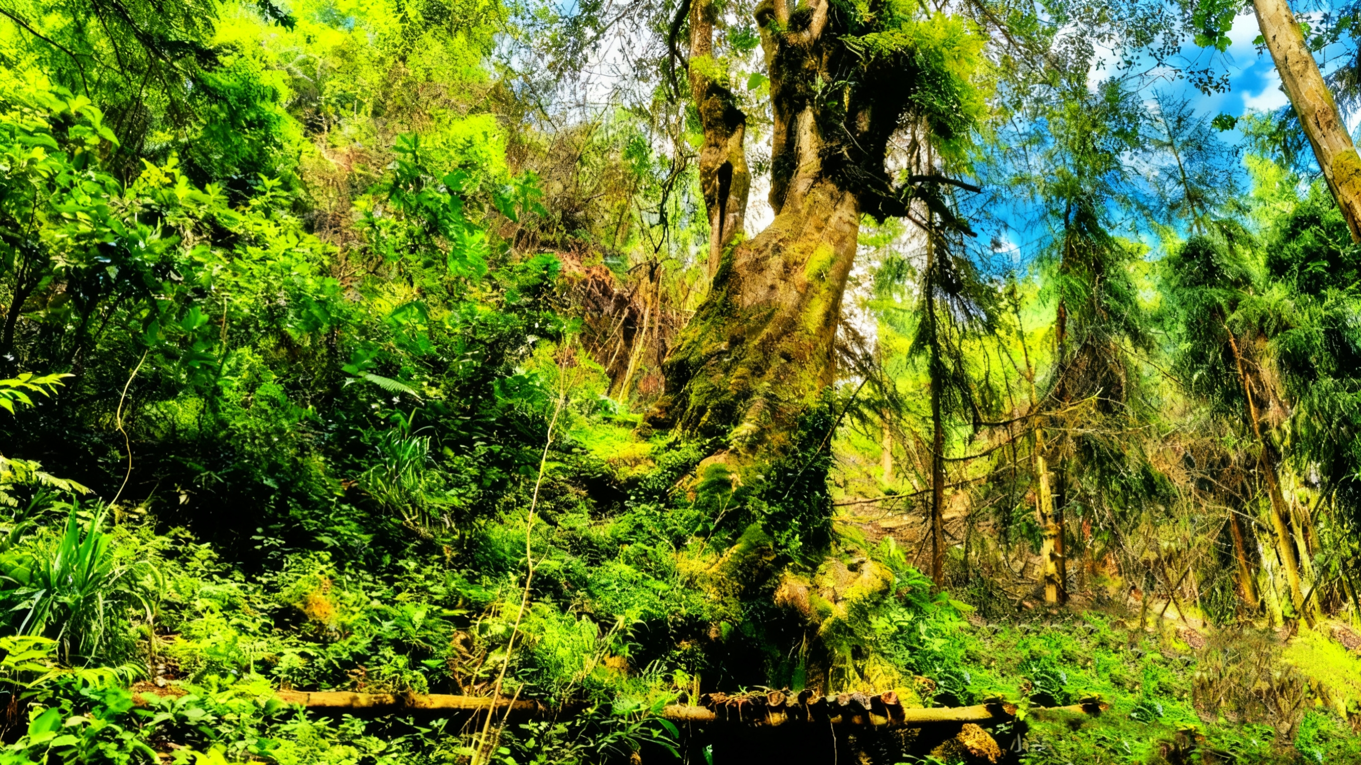 納趄洛的千年古樹如巨人般佇立在雨林中,虯曲的根系裹滿青苔,深深扎進大地,這株古樹彷彿是雨林的靈魂,見證著歲月在納趄洛的每一次呼吸。 納趄洛的千年古樹如巨人般佇立在雨林中,虯曲的根系裹滿青苔,深深扎進大地,這株古樹彷彿是雨林的靈魂,見證著歲月在納趄洛的每一次呼吸。