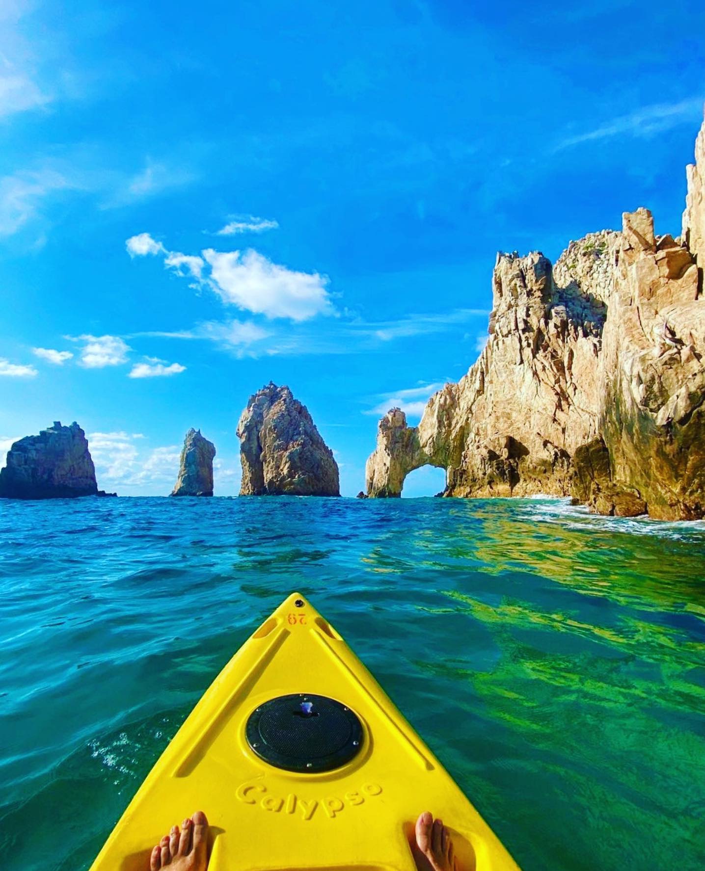 Come with us on a Cabo San Lucas kayaking and snorkeling tour at the Land’s End Arch
