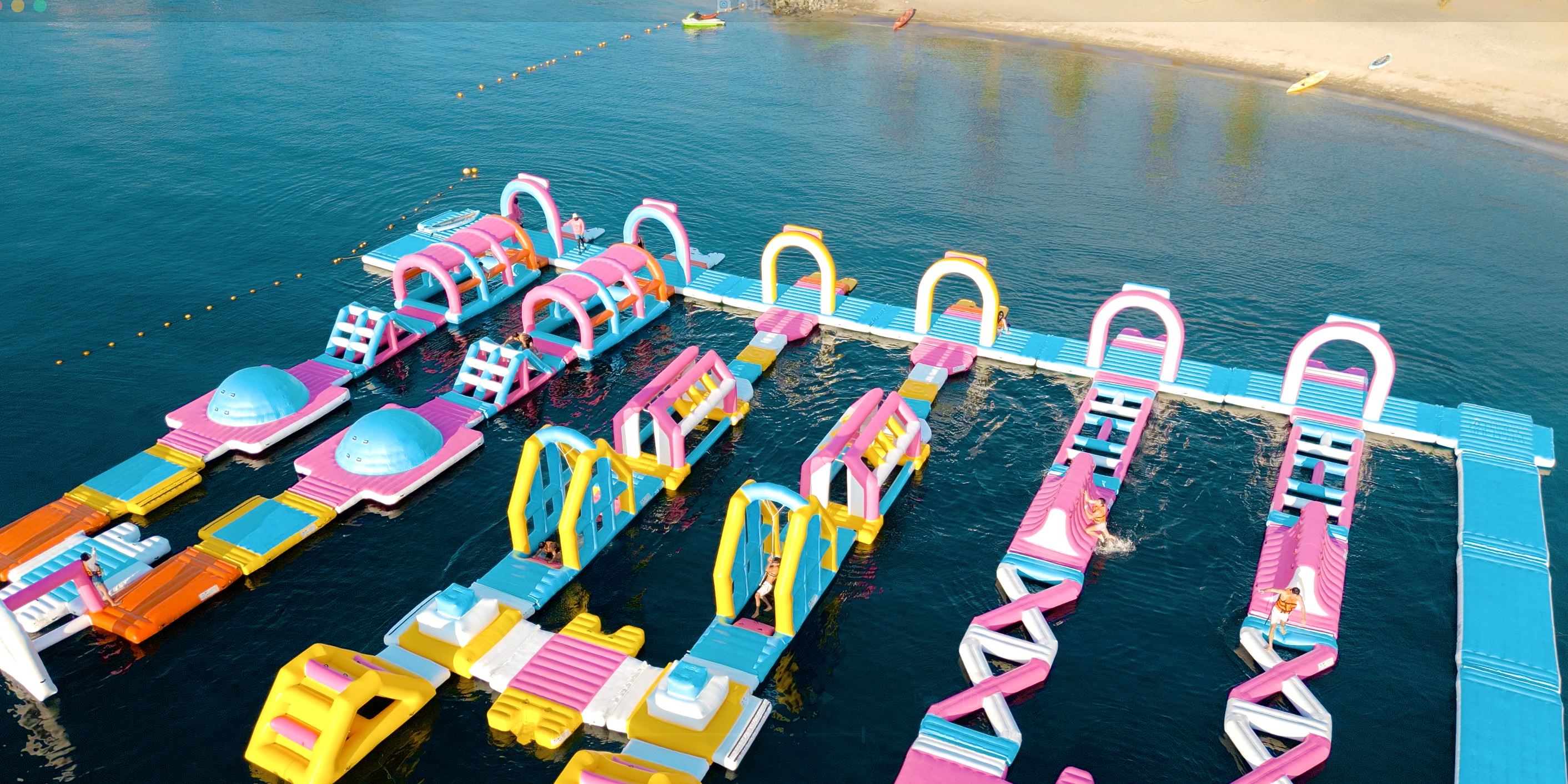 蘇比克 Inflatable Island 充氣水上樂園門票