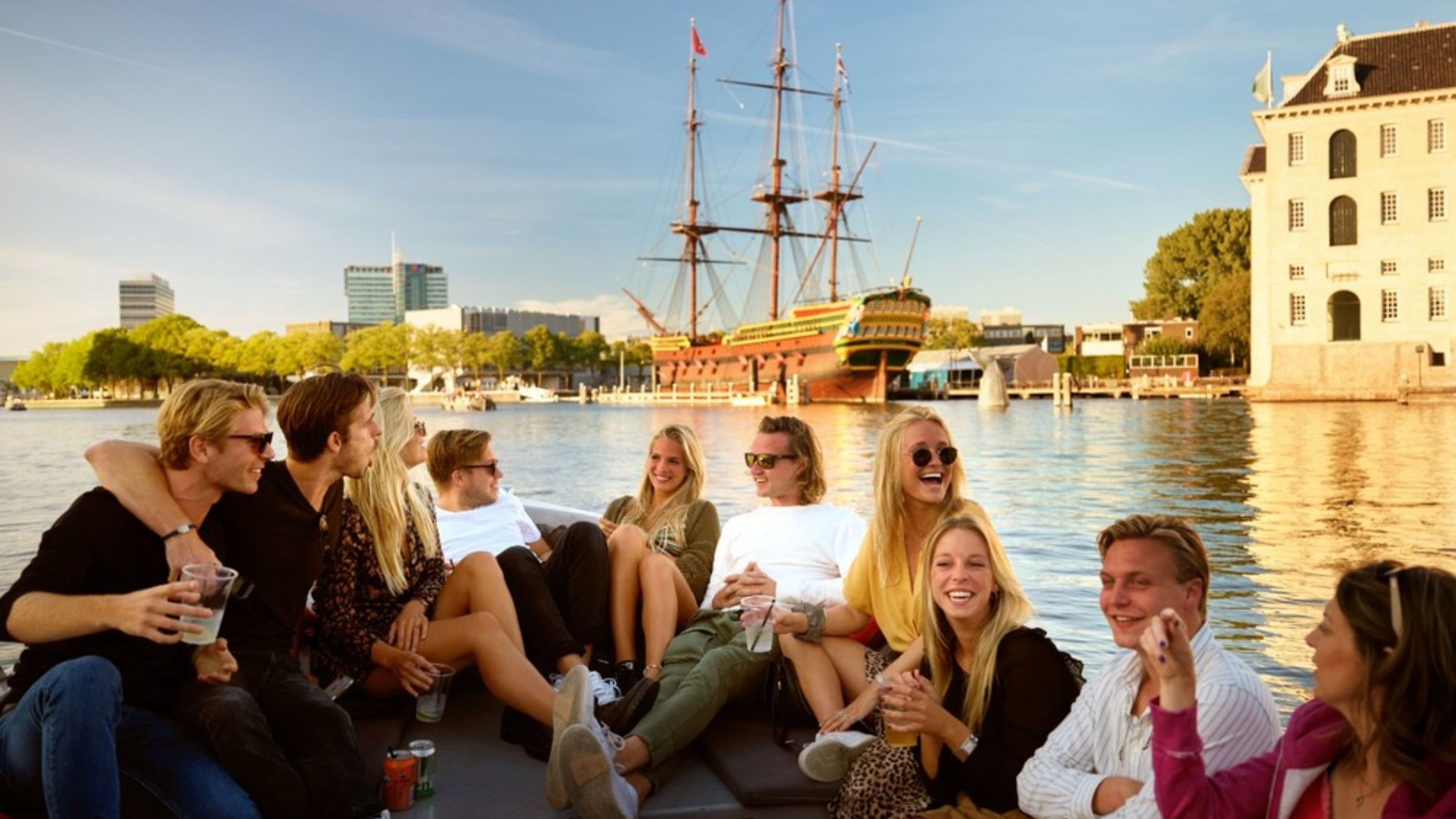 阿姆斯特丹 (Amsterdam) 運河豪華遊船之旅，含無限暢飲