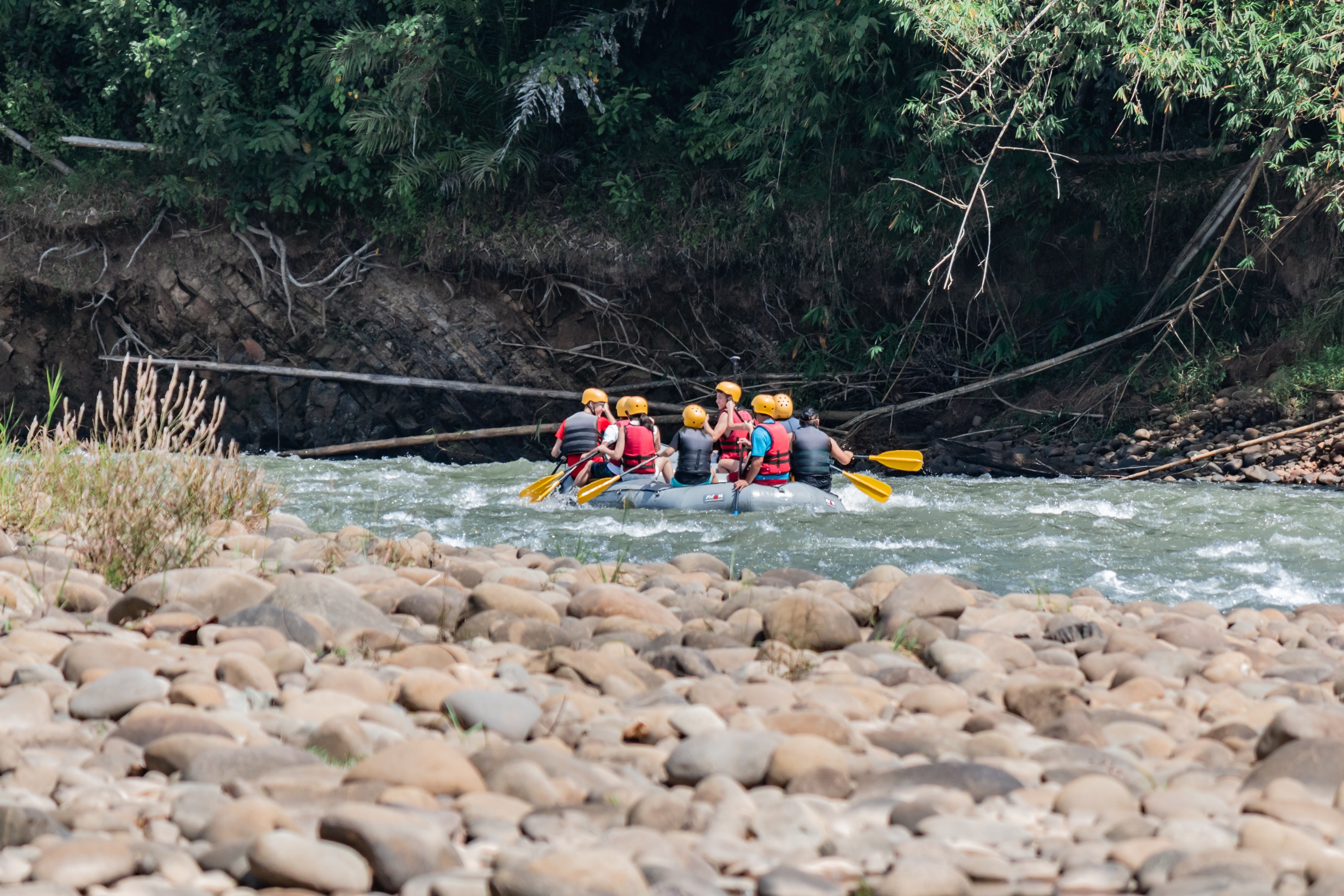 Kiulu Water Rafting and Mari-Mari Cultural Village Day Tour