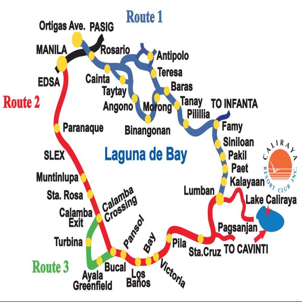View for various routes
