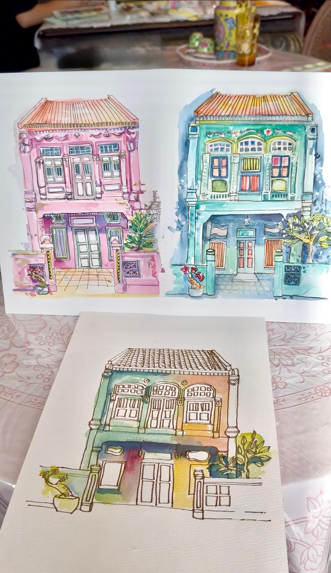 Brushes of Heritage: Peranakan Tile & Shophouse Painting Workshop