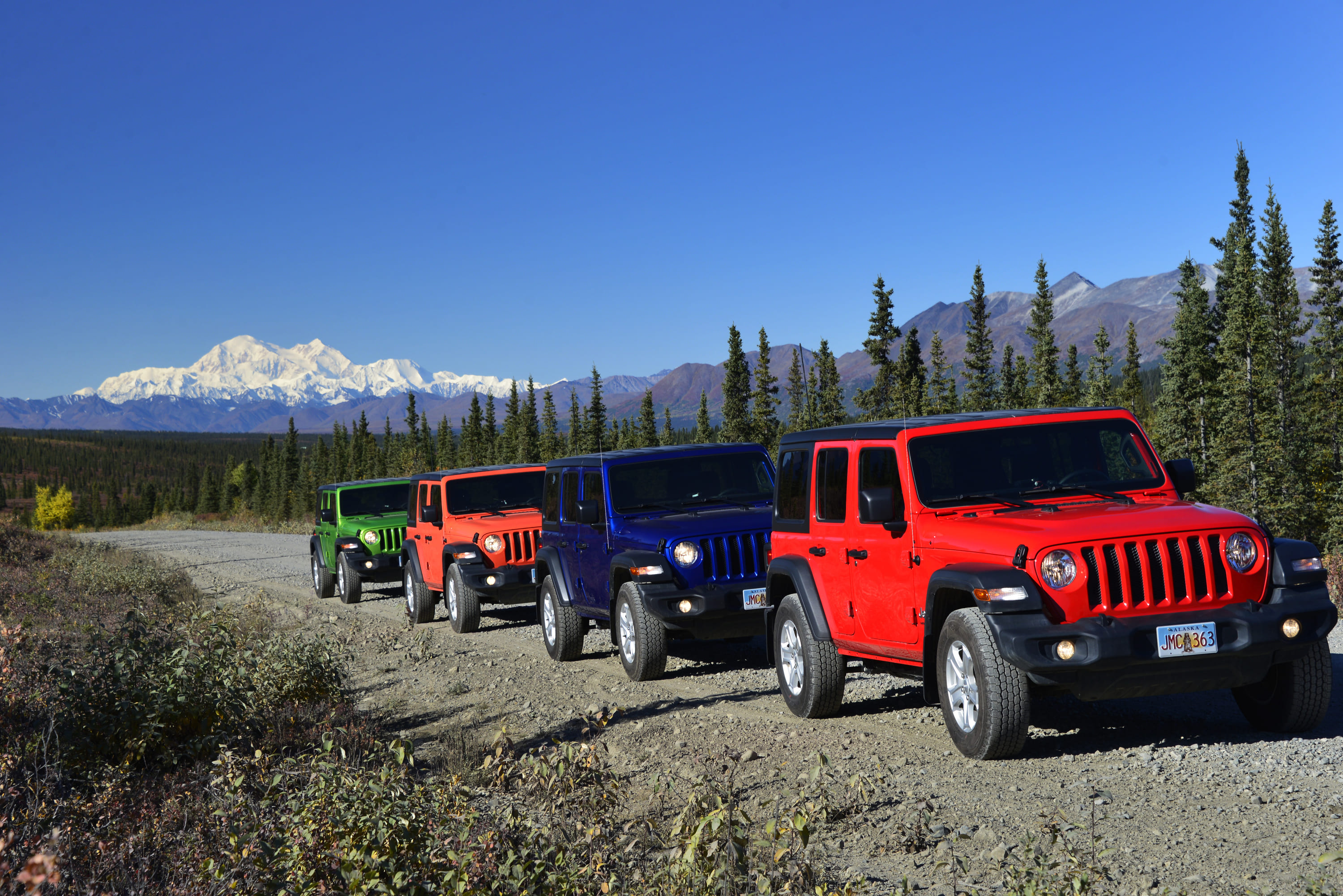 德納里公路吉普車遊覽 (Highway Jeep Excursion in Denali)