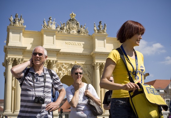 The 'other'Brandenburg Gatein Potsdam