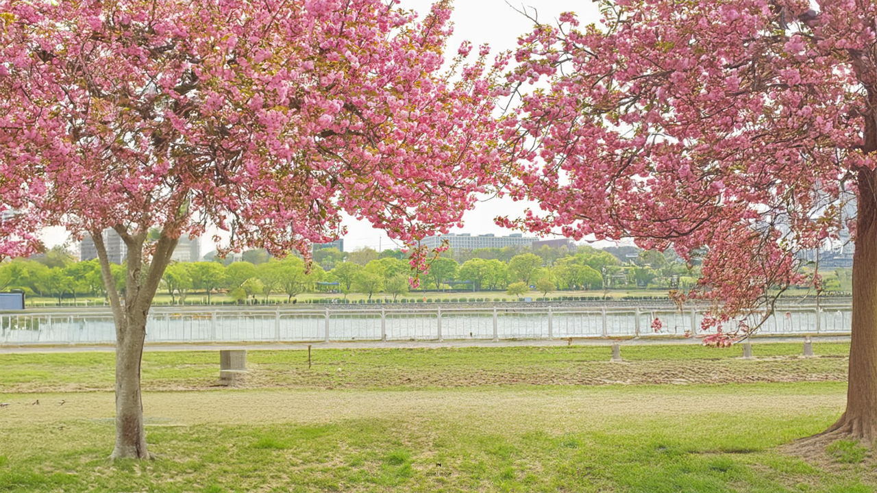 春天,柔軟的重瓣櫻花形成夢幻般的粉色隧道,是拍照打卡的絕佳地點。 春天,柔軟的重瓣櫻花形成夢幻般的粉色隧道,是拍照打卡的絕佳地點。