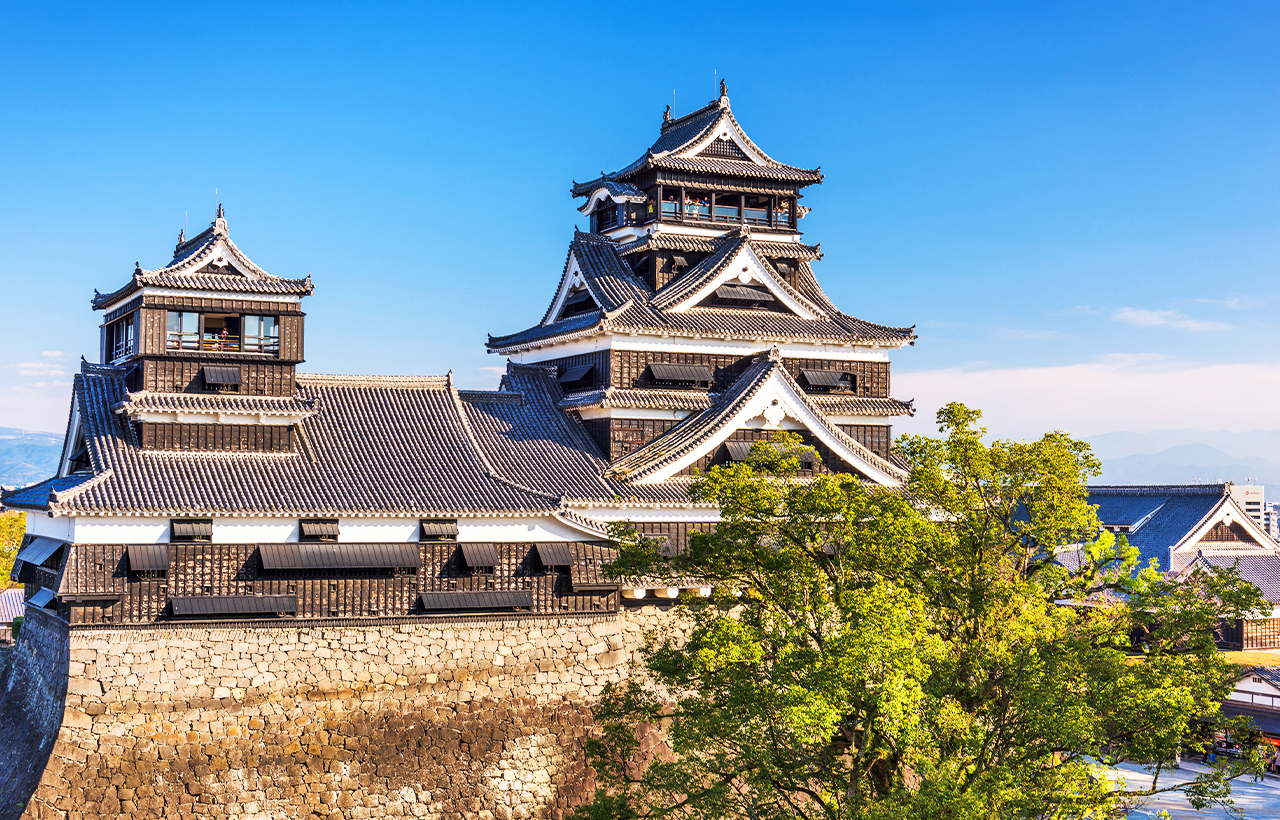 熊本城·阿蘇火山·草千里·阿蘇神社·黑川溫泉一日遊（福岡/熊本出發）