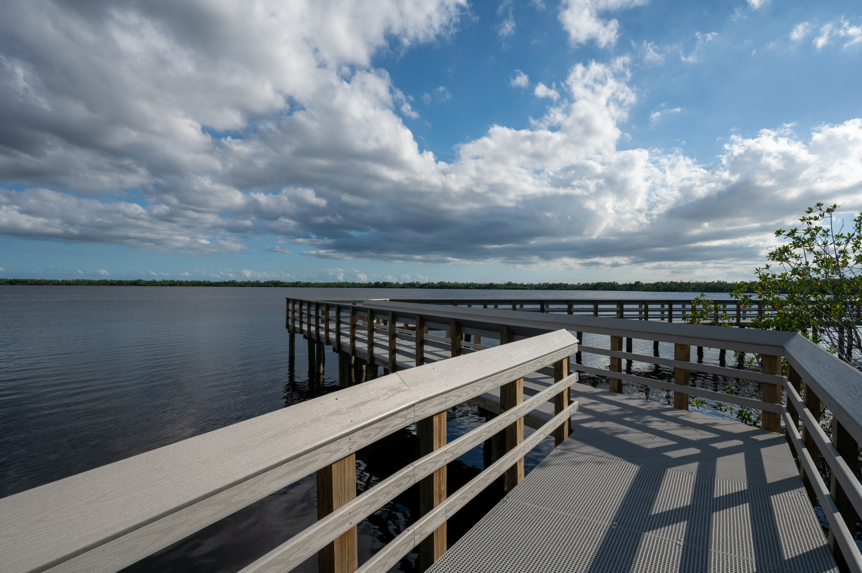 Enjoy the serene beauty of West Lake Trail, ideal for birdwatching and photography