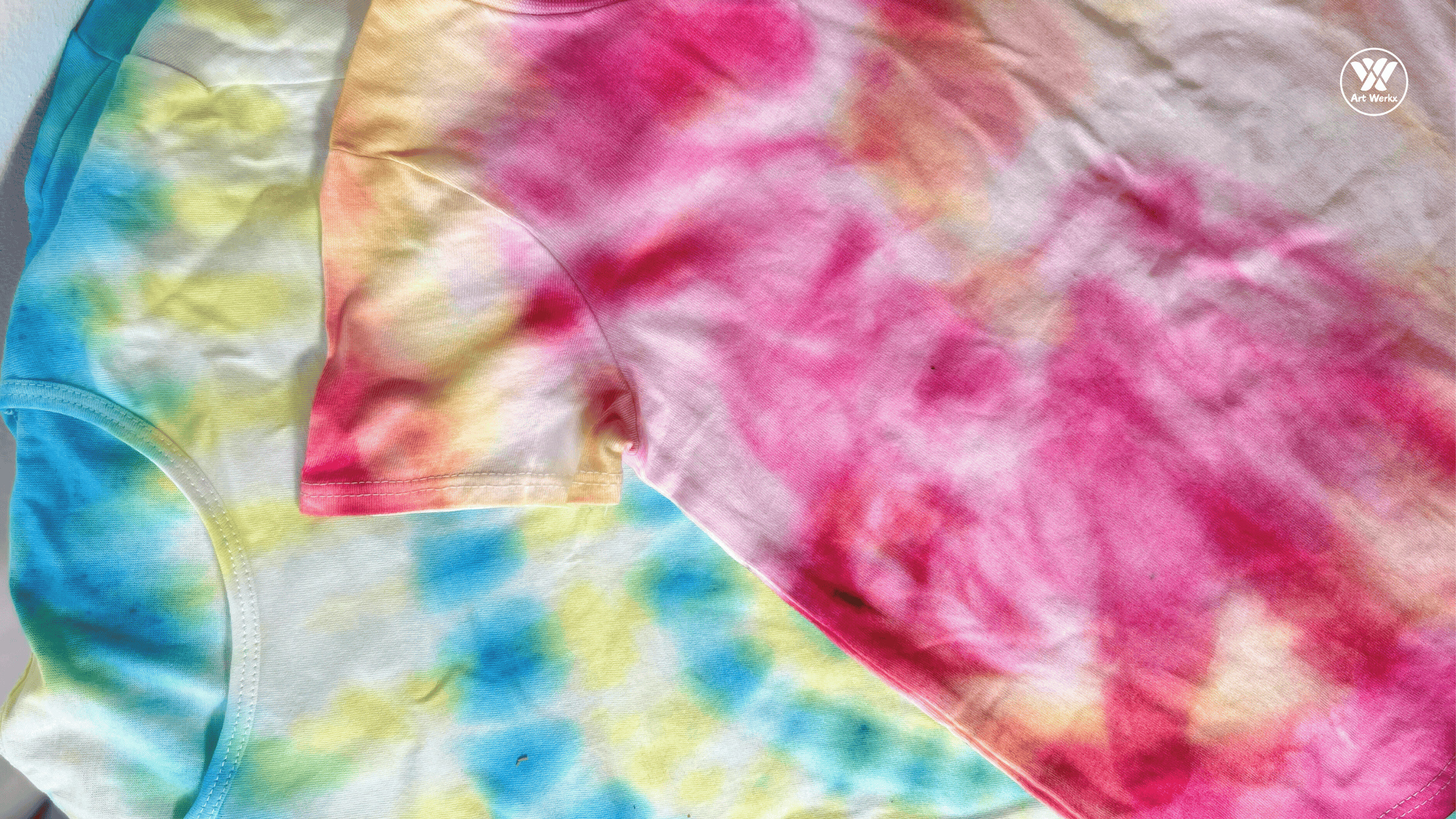 Tie Dye Painting by Art Werkx