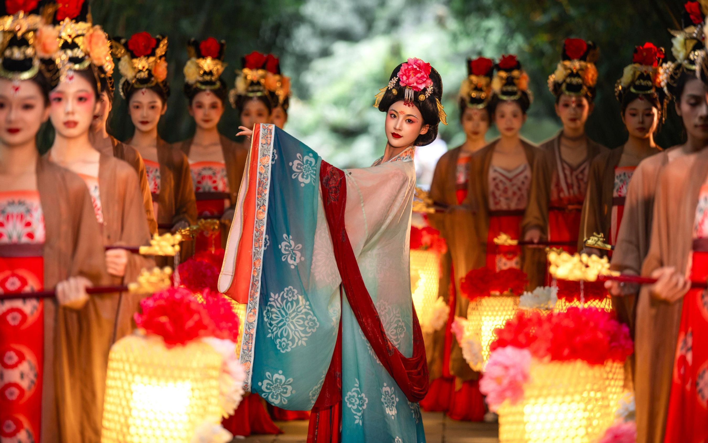 Chengdu Wangjiang Menghua Park Immersive Night Tour Ticket