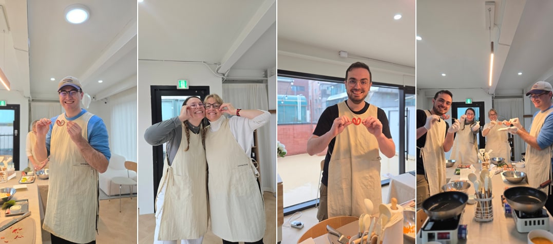▶ Take the experience as a gift! Along with a recipe book to follow at home after the class, you can also take photos to capture the precious memories!