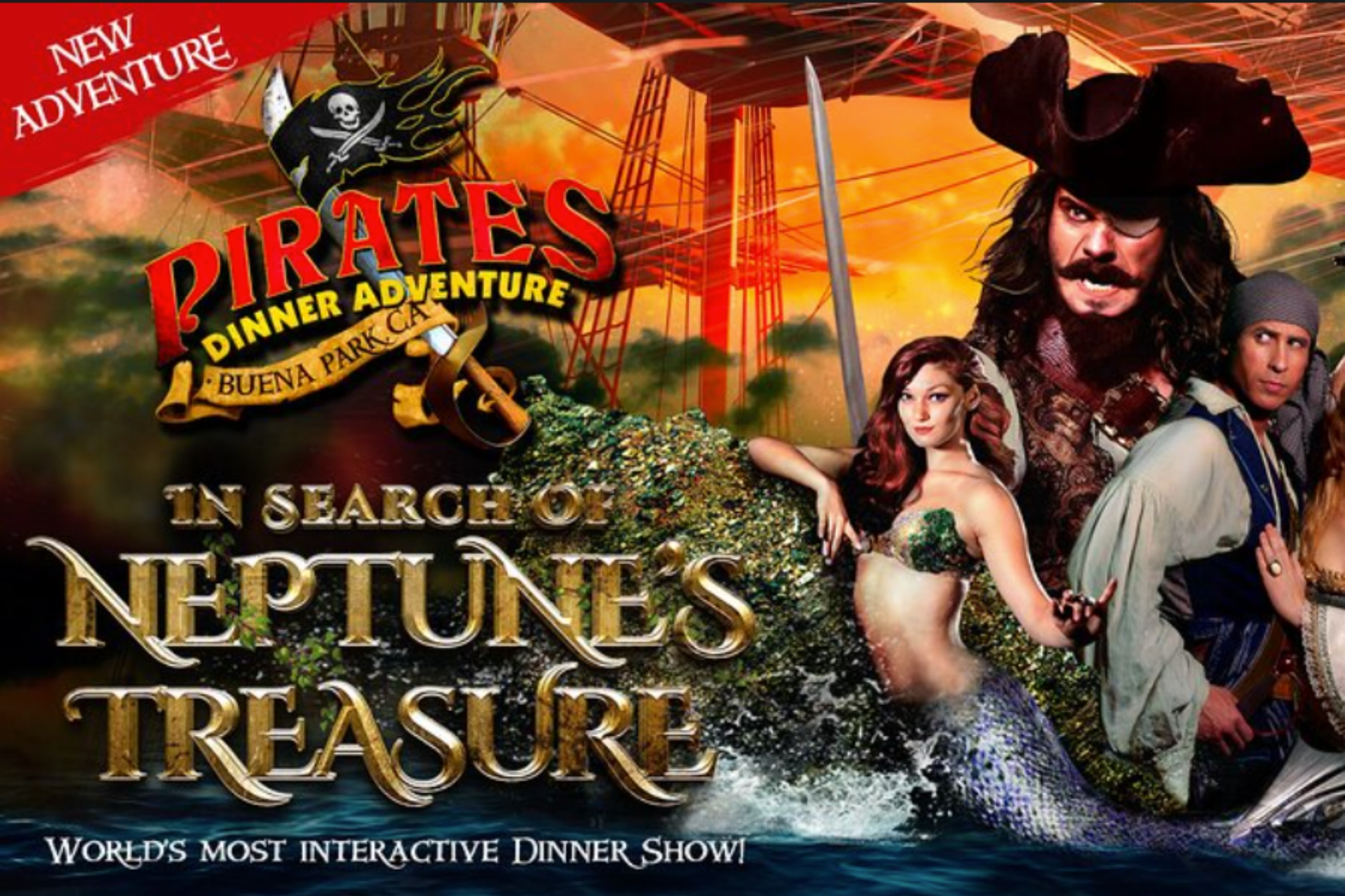 Pirates Dinner Adventure in Buena Park with Optional Transfer