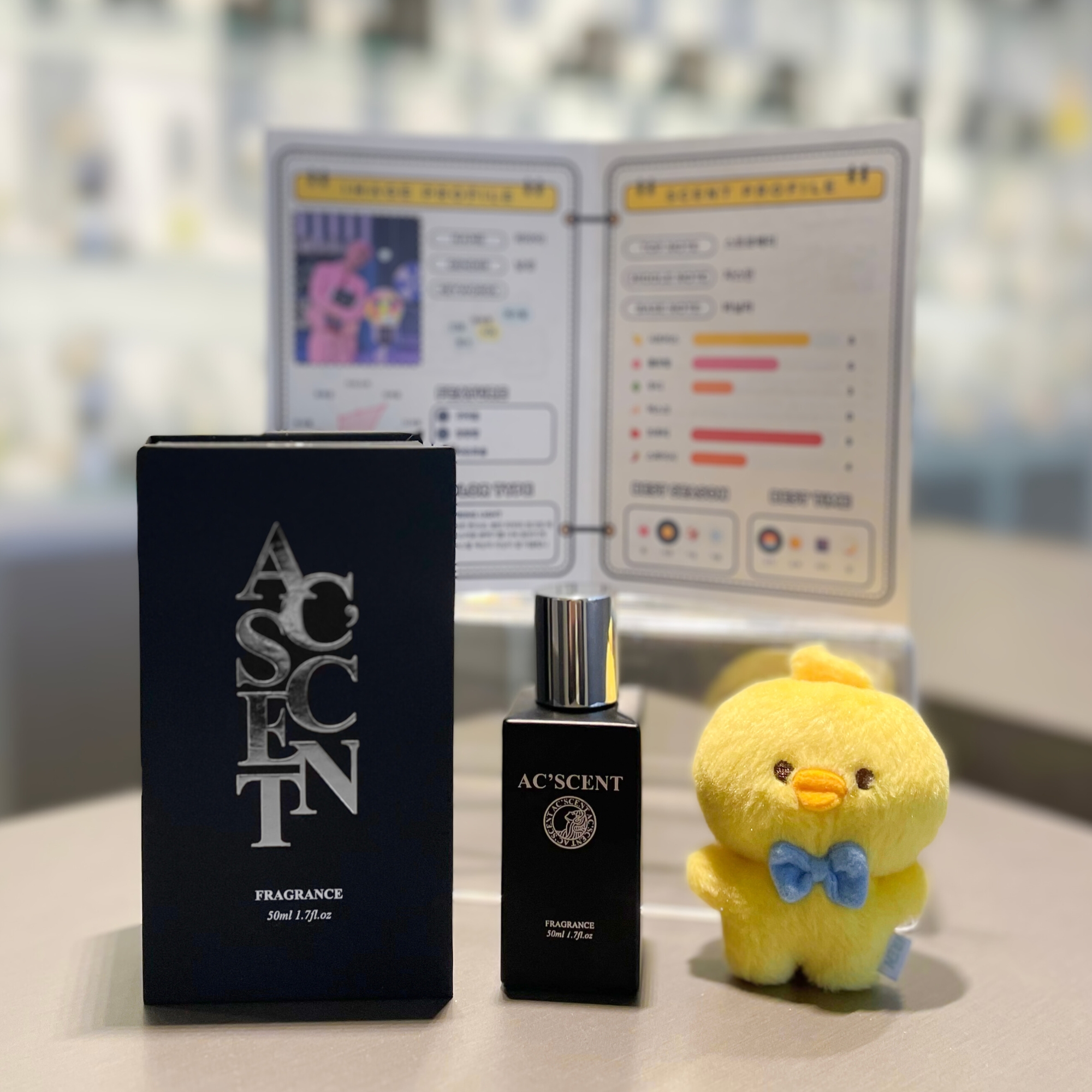 PPUDUCK 50ml Perfume with Image Analysis Reportcard (Doll not included)