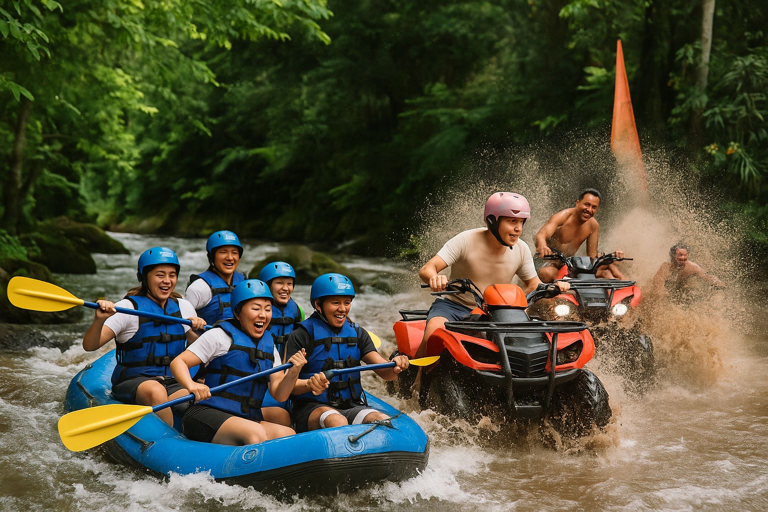 Bali Ubud ATV Ride With Optional Tour And Activities