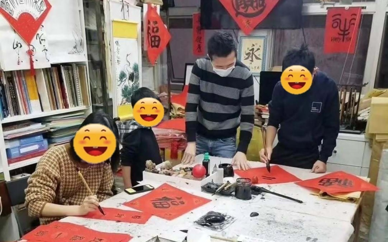 Chinese New Year couplets workshop