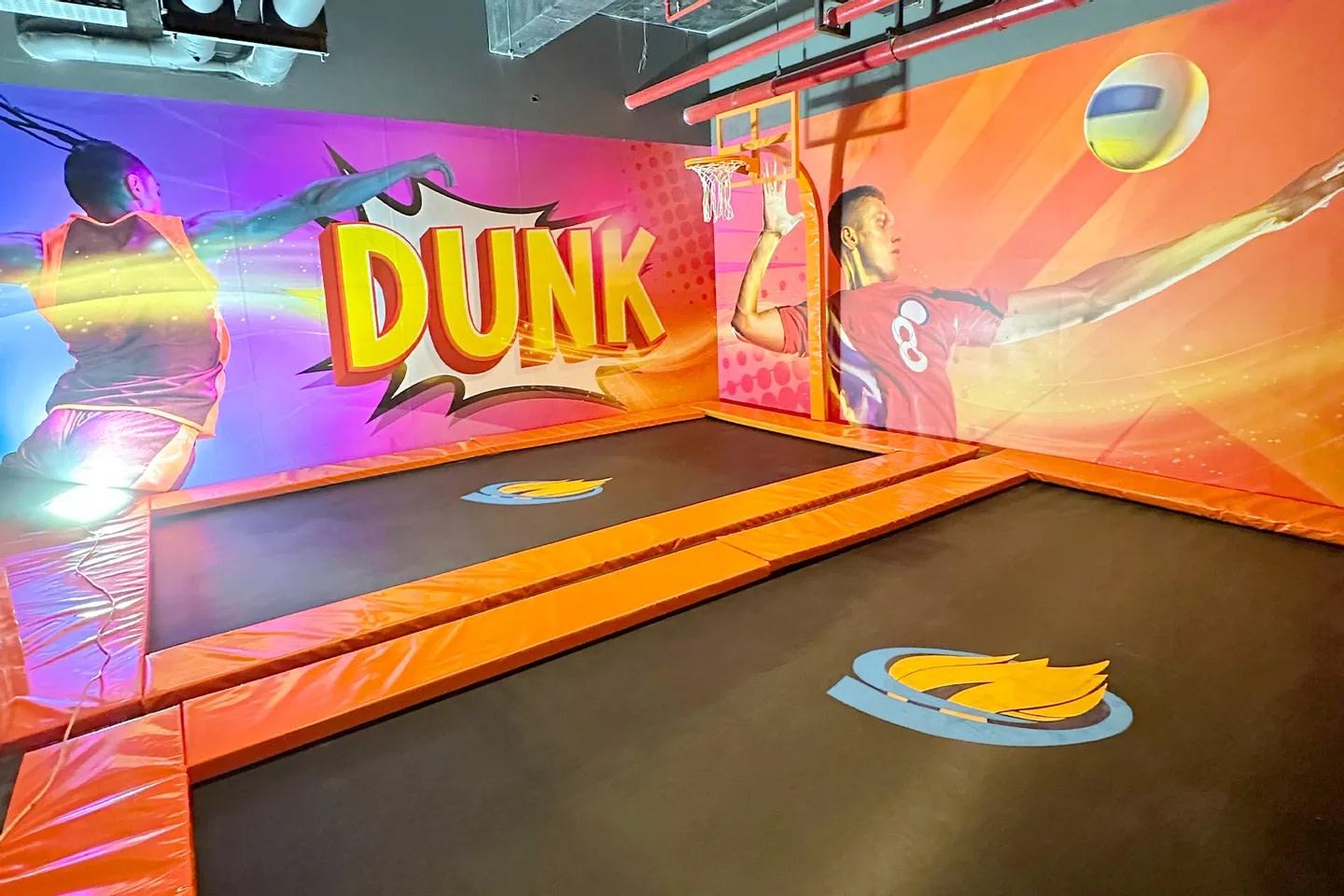 盡情跳躍、享受刺激體驗的玩樂區 盡情跳躍、享受刺激體驗的玩樂區