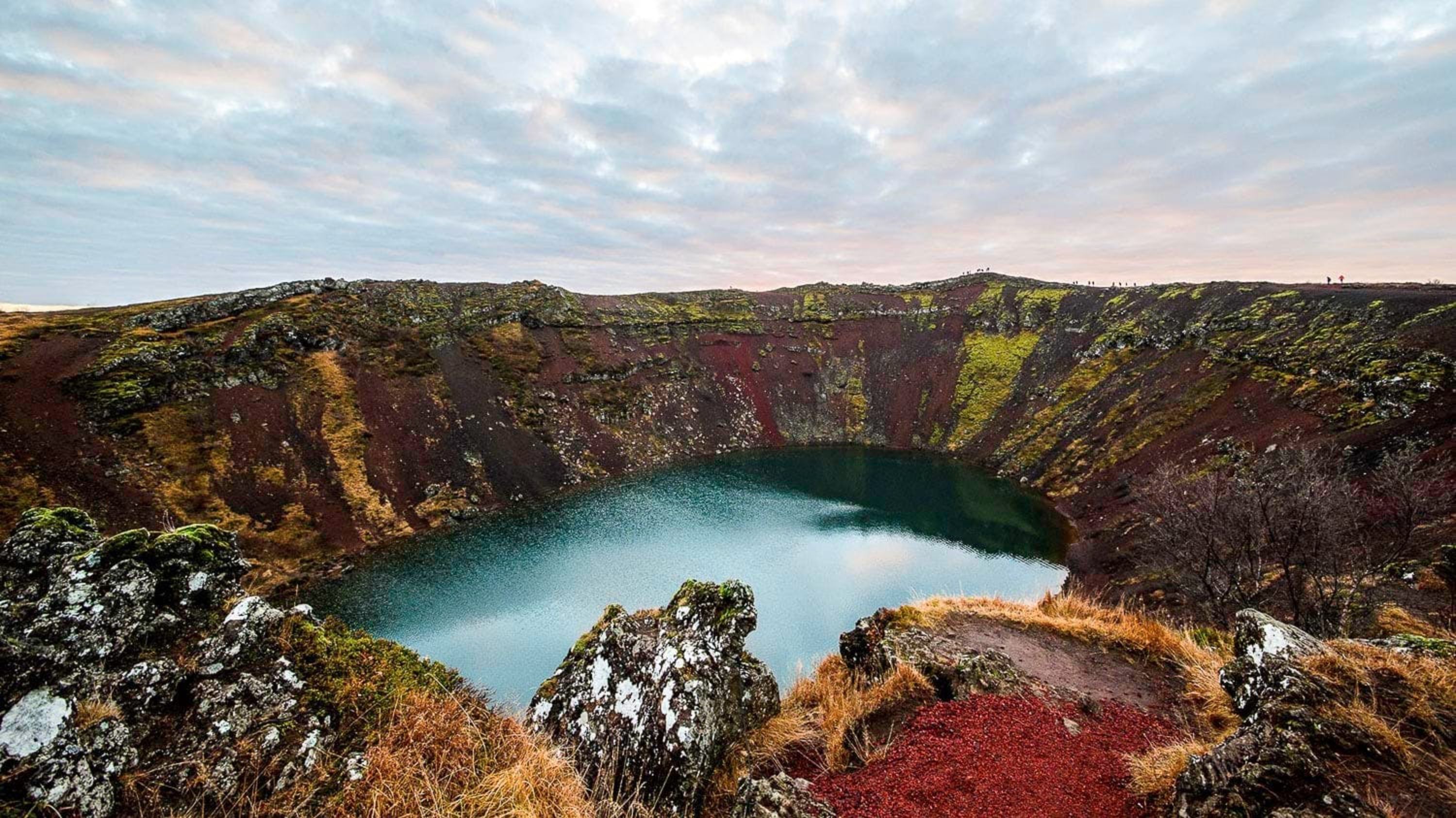 從雷克雅未克出發前往黃金圈、Bruarfoss瀑布和Kerid火山口