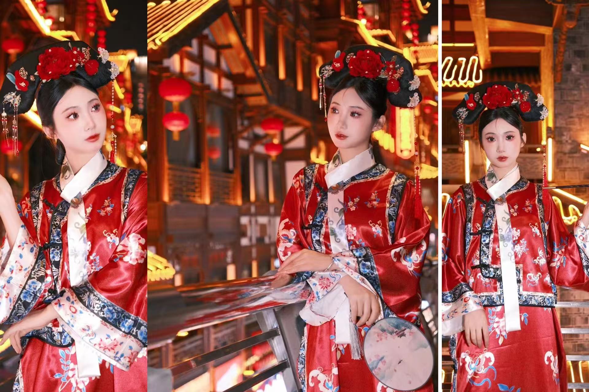 重慶洪崖洞漢服租賃拍攝體驗（中國文化體驗+民族服飾旅拍+外景跟拍+多種風格任選+服裝精美多樣+優質服務）