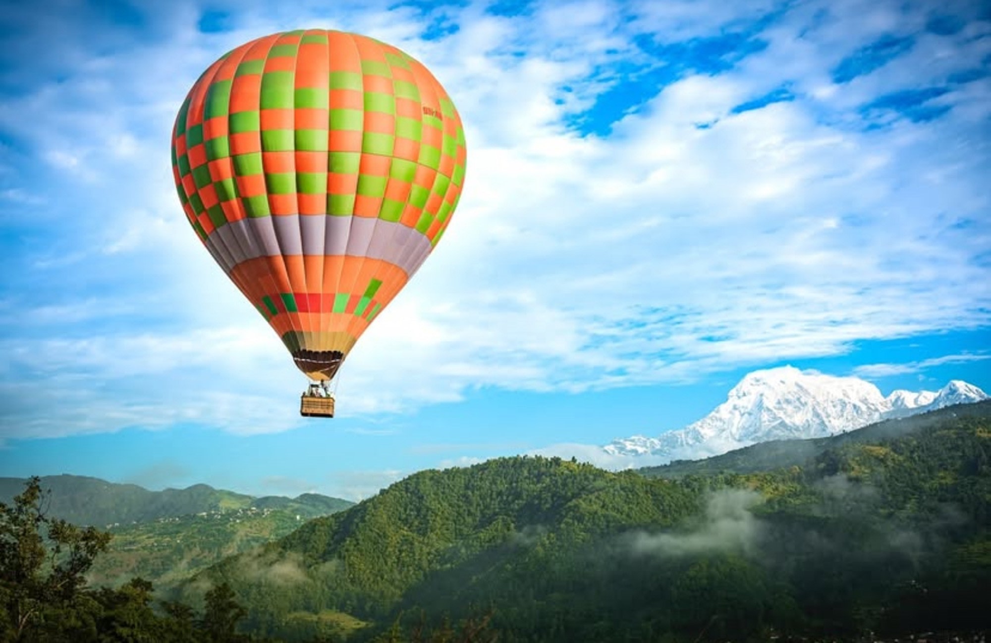 Hot Air Balloon Ride in Pokhara with Hotel Transfers