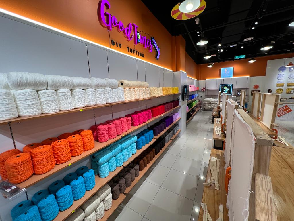 Tufting Experience with Good Times DIY Tufting in Johor Bahru