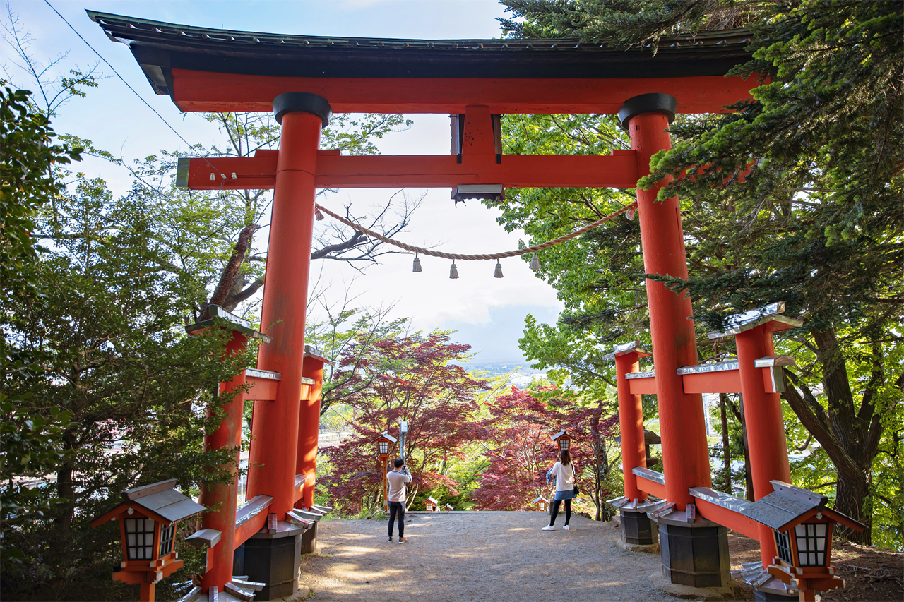 富士山一日遊 網紅打卡景點 | 新倉山淺間公園、西湖療愈之里根場、忍野八海、河口湖大石公園 | 隨機贈送好運信物 （東京出發）
