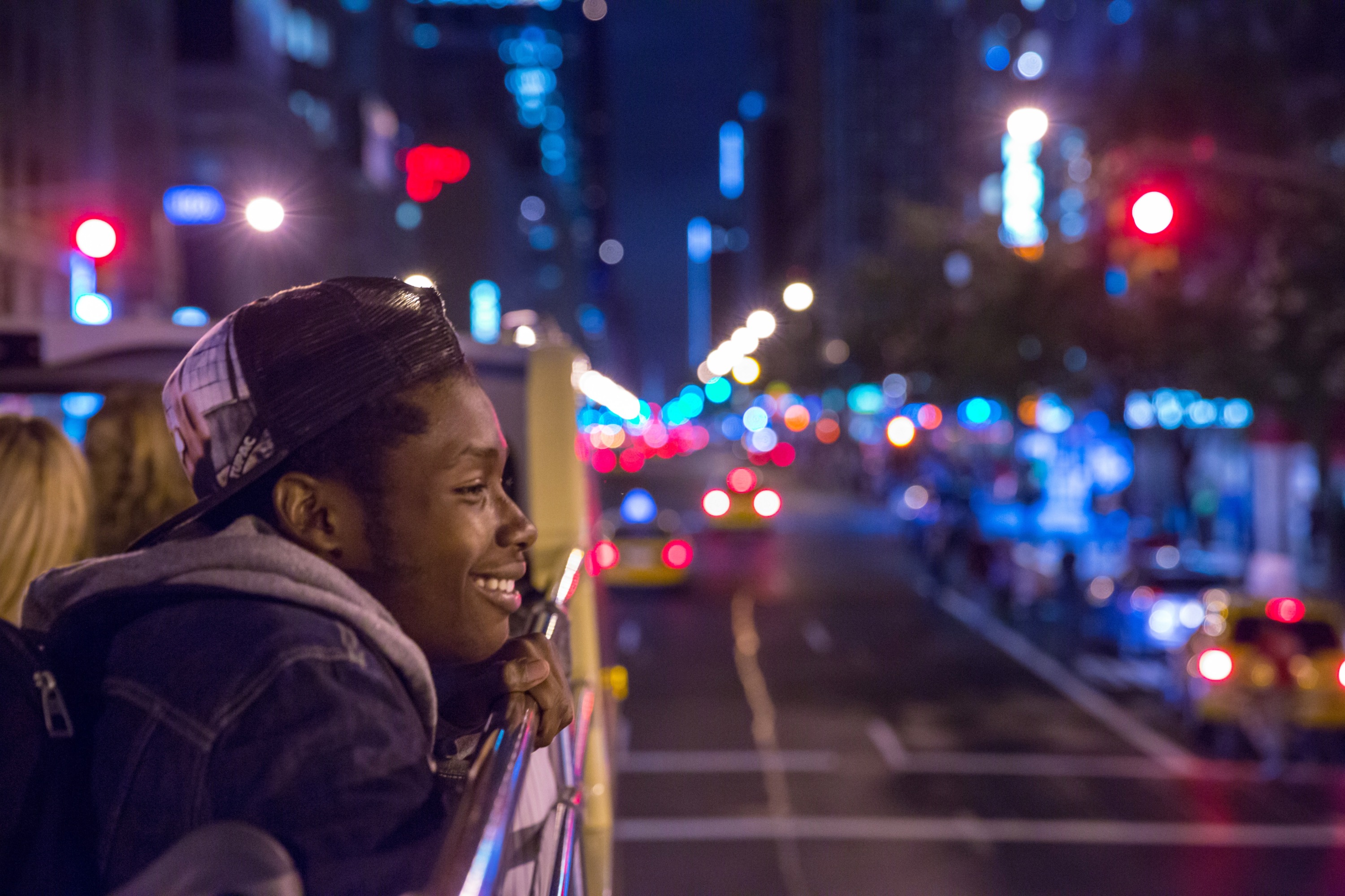 New York Open-Top Night Bus Tour 