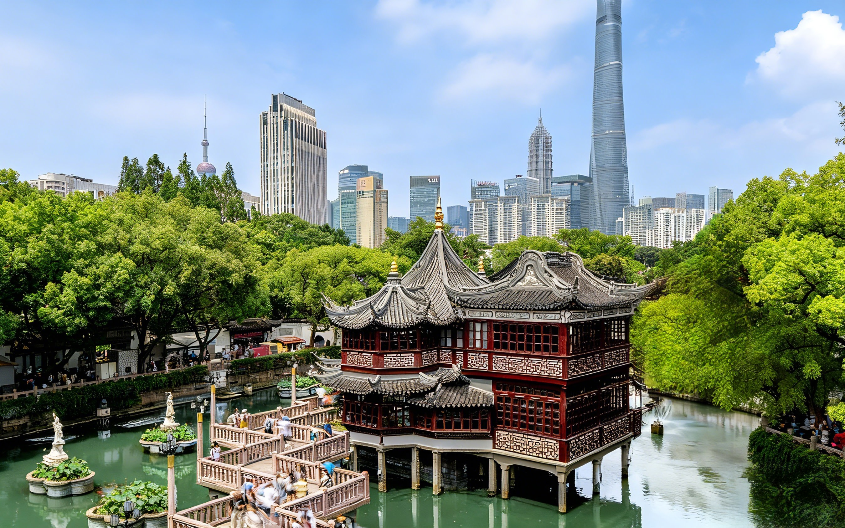 Shanghai Yu Garden Huxinting Teahouse