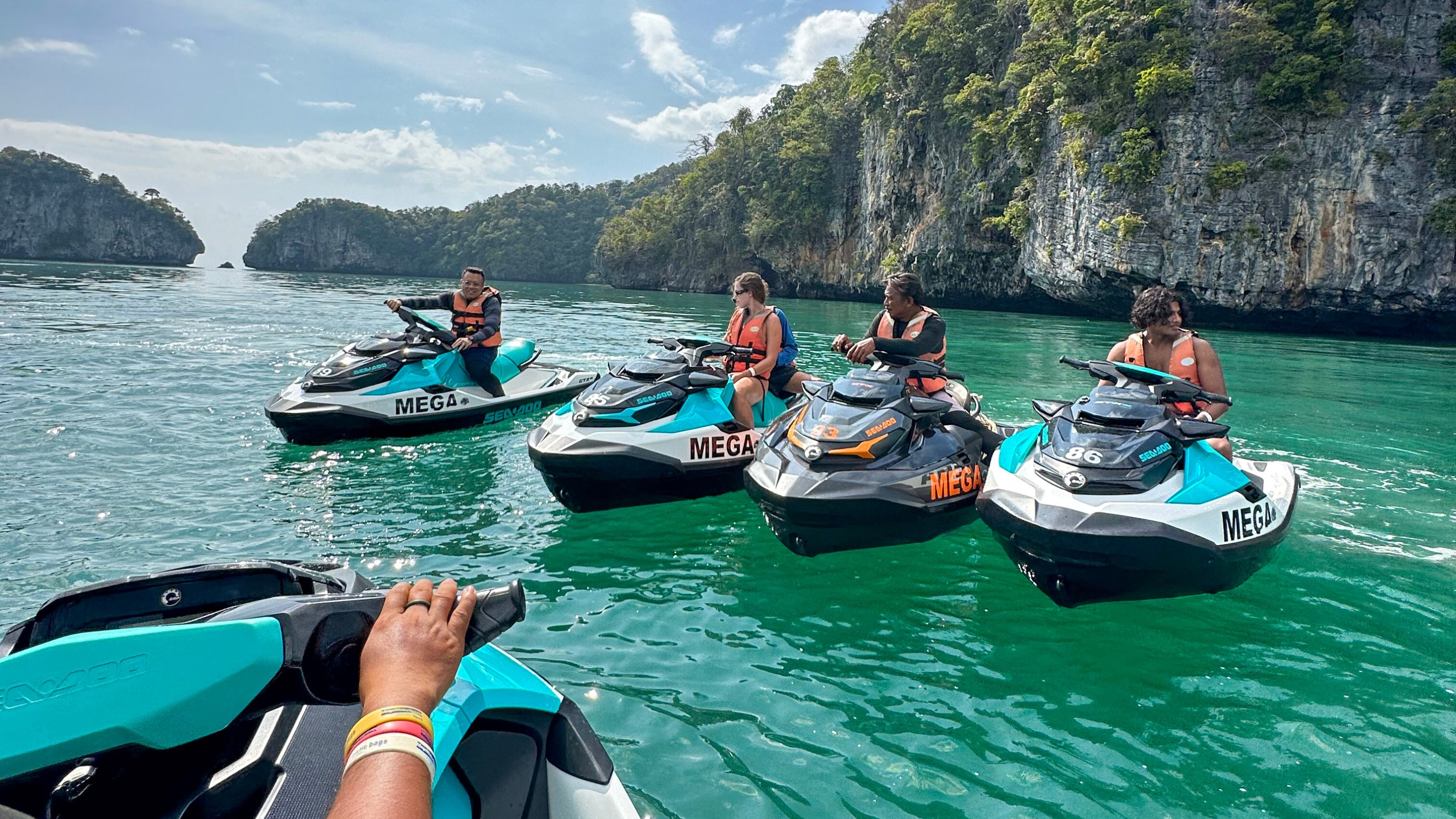大洋孕婦島 & 蘭卡威島水上摩托車體驗（Mega Water Sports提供）