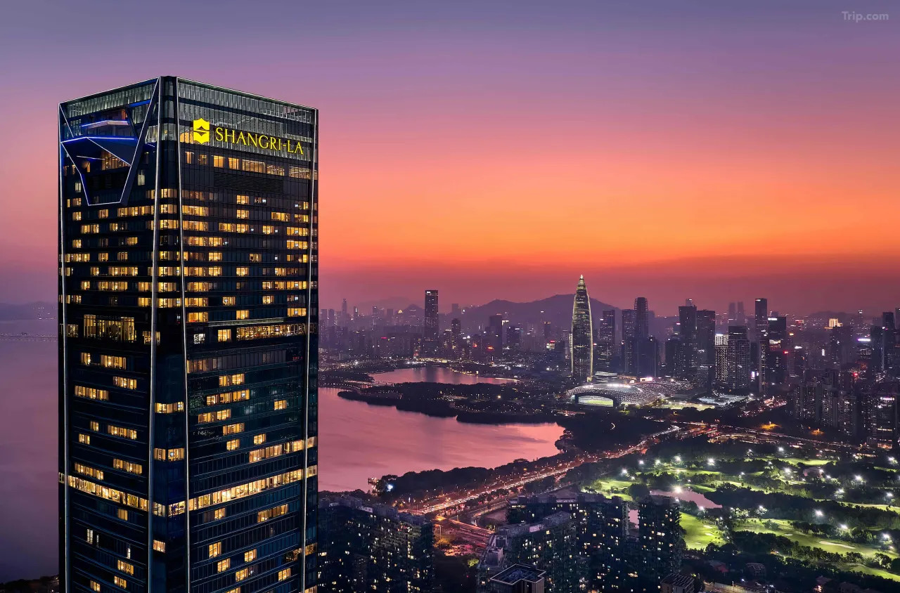 [Near MixC Shenzhen Bay] Shangri-La Shenzhen, Nanshan Room Package | Overlooking Shenzhen Bay City View